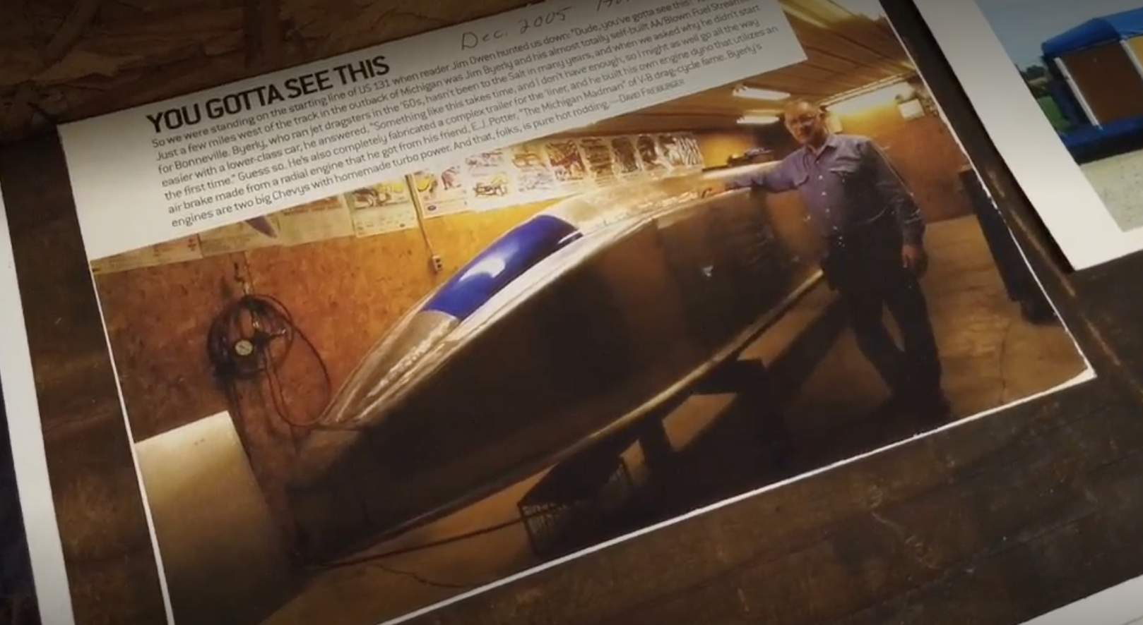 Jim Byerly Allegan Streamliner