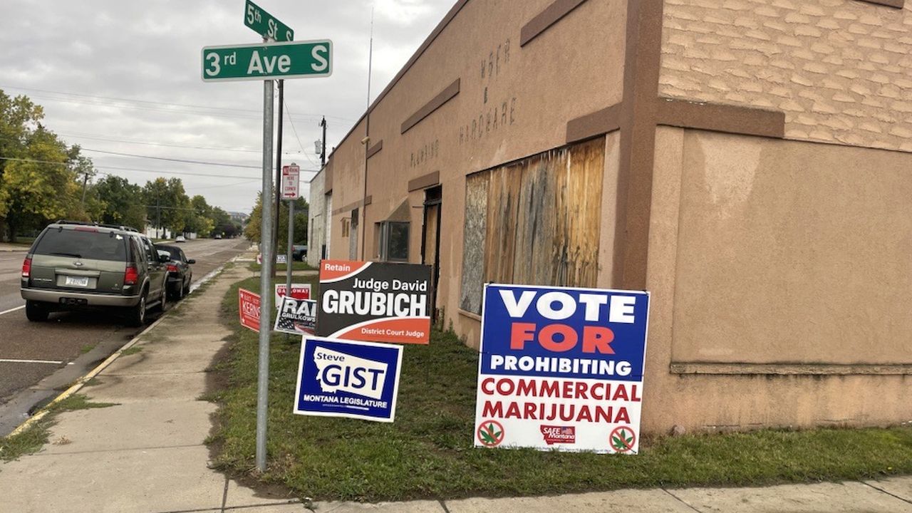 Some campaign signs vandalized and stolen in Great Falls