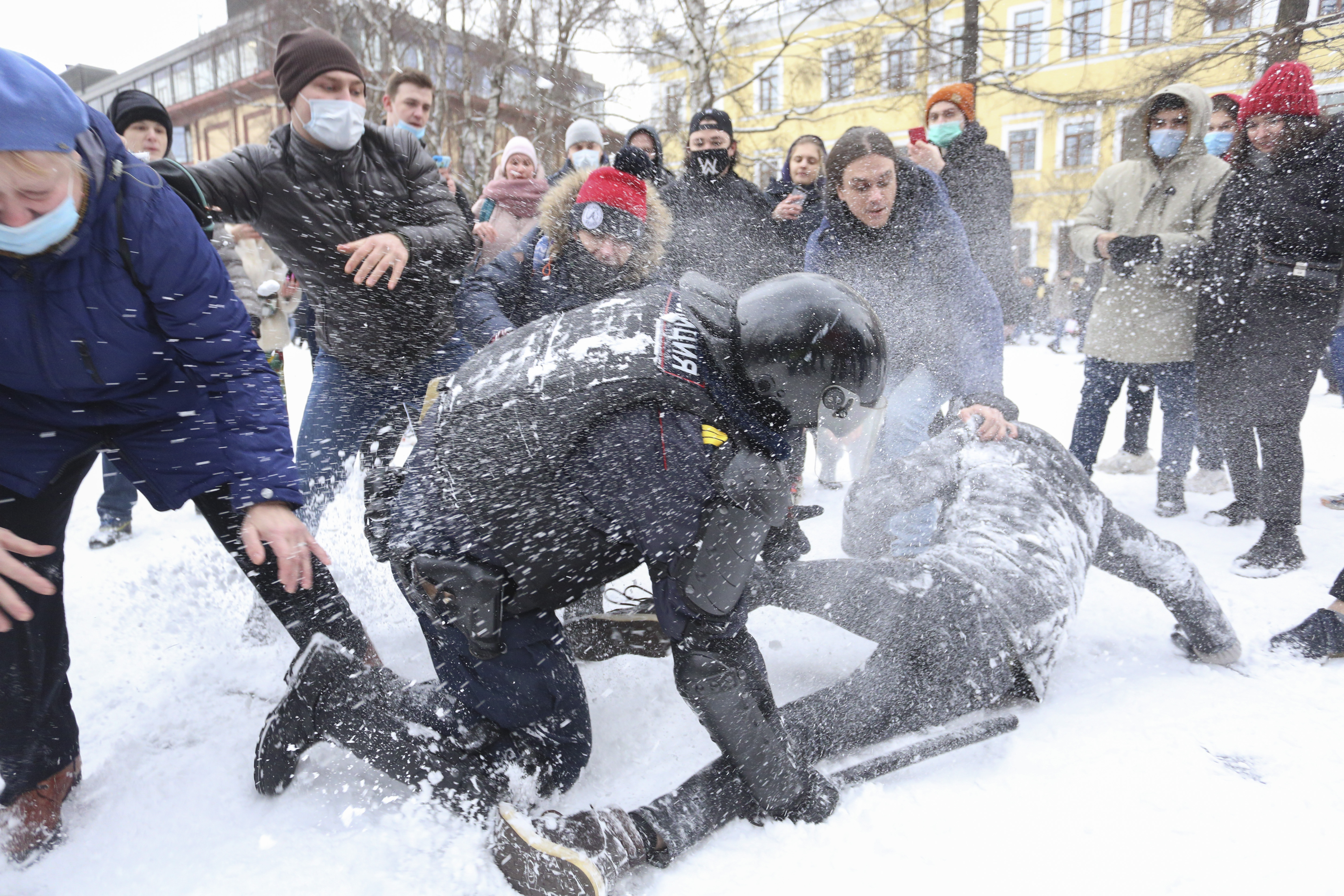 Russia Navalny Protests