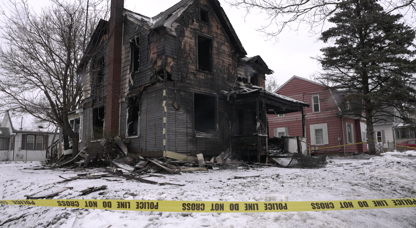 Ganson Street house fire