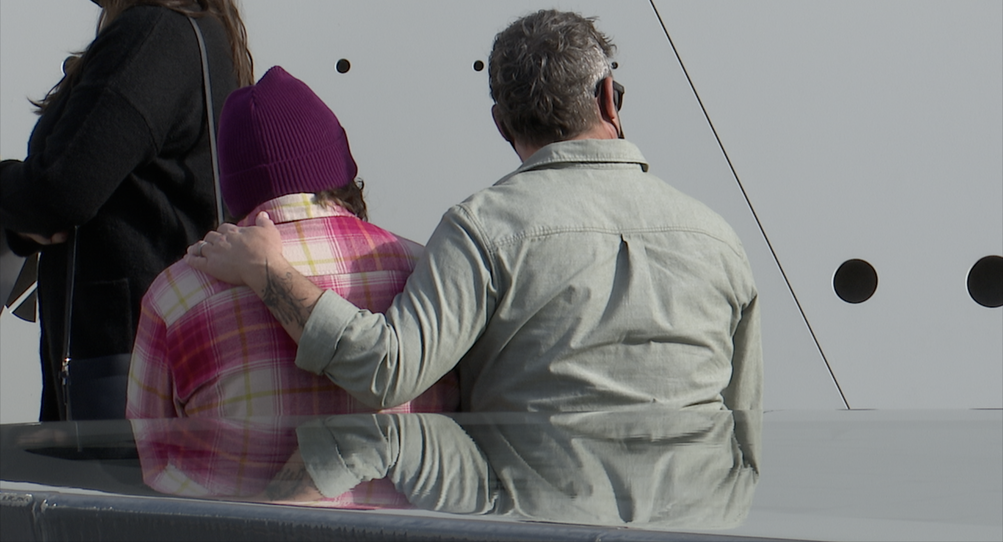 Jan. 8th Shooting: Victims' families walk together in newly constructed memorial