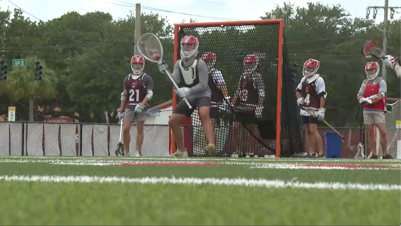 Vero Beach boys' lacross team