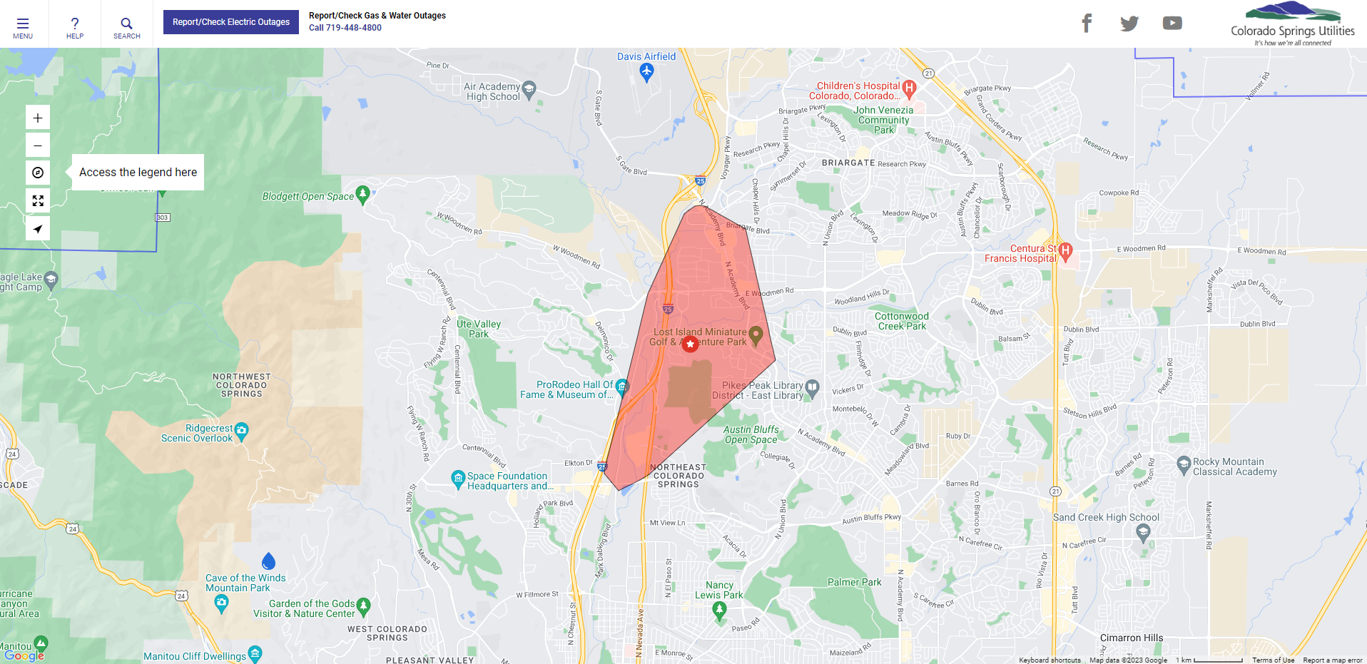 Power Outage Map