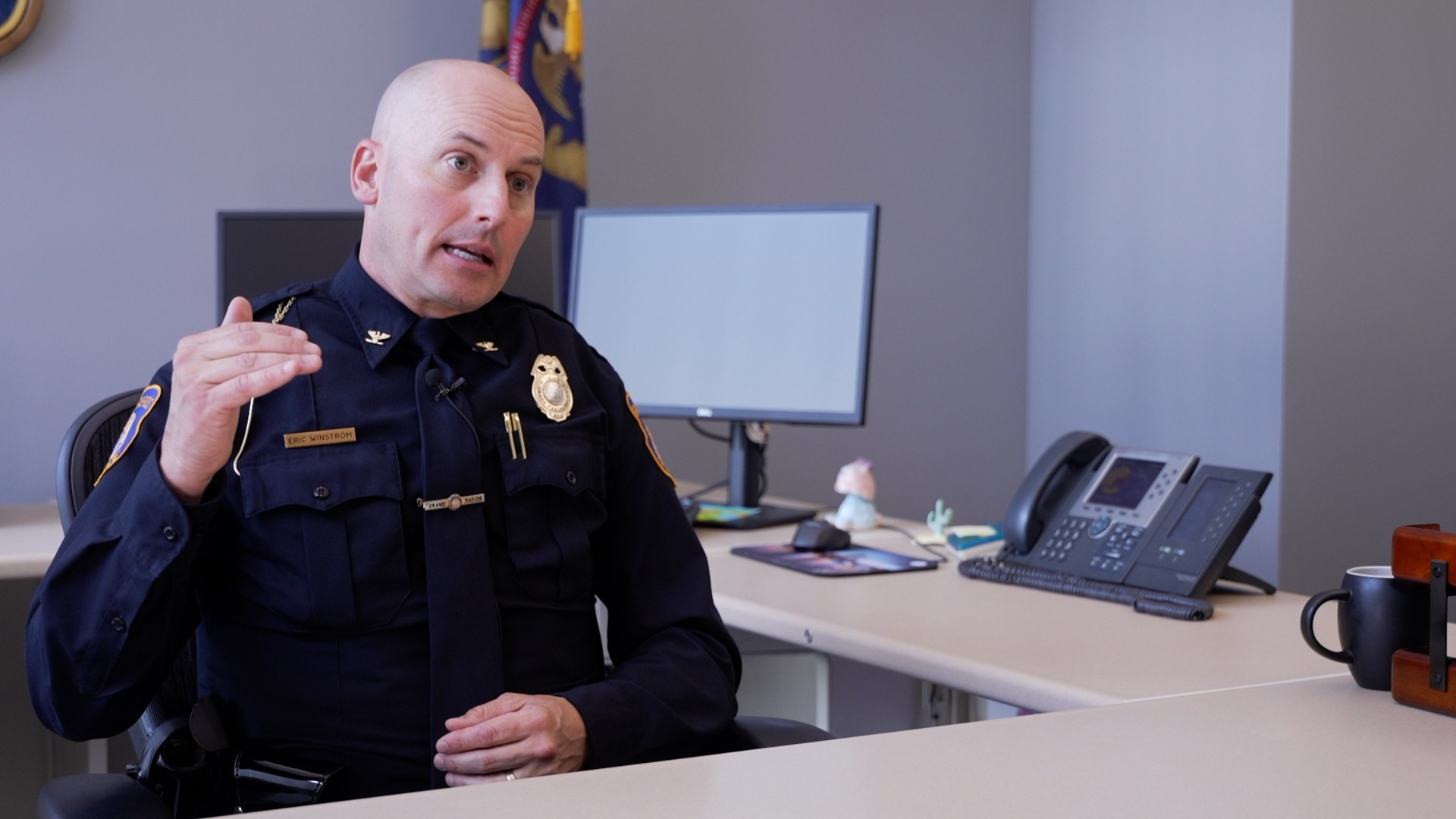 Grand Rapids Police Chief Eric Winstrom