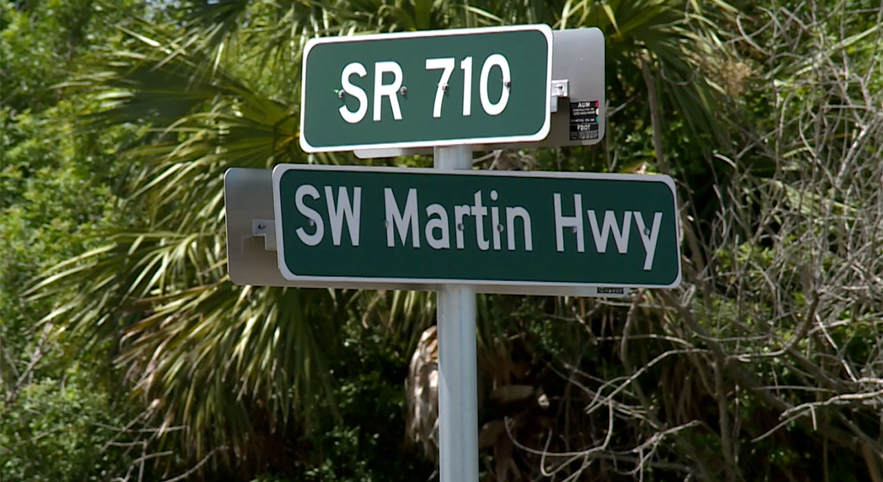 State Road 710 and SW Martin Highway 