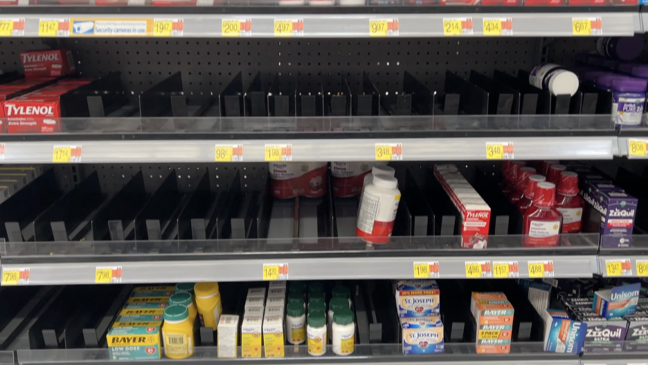 EMPTY SHELVES MEDICATION ANTIBIOTICS