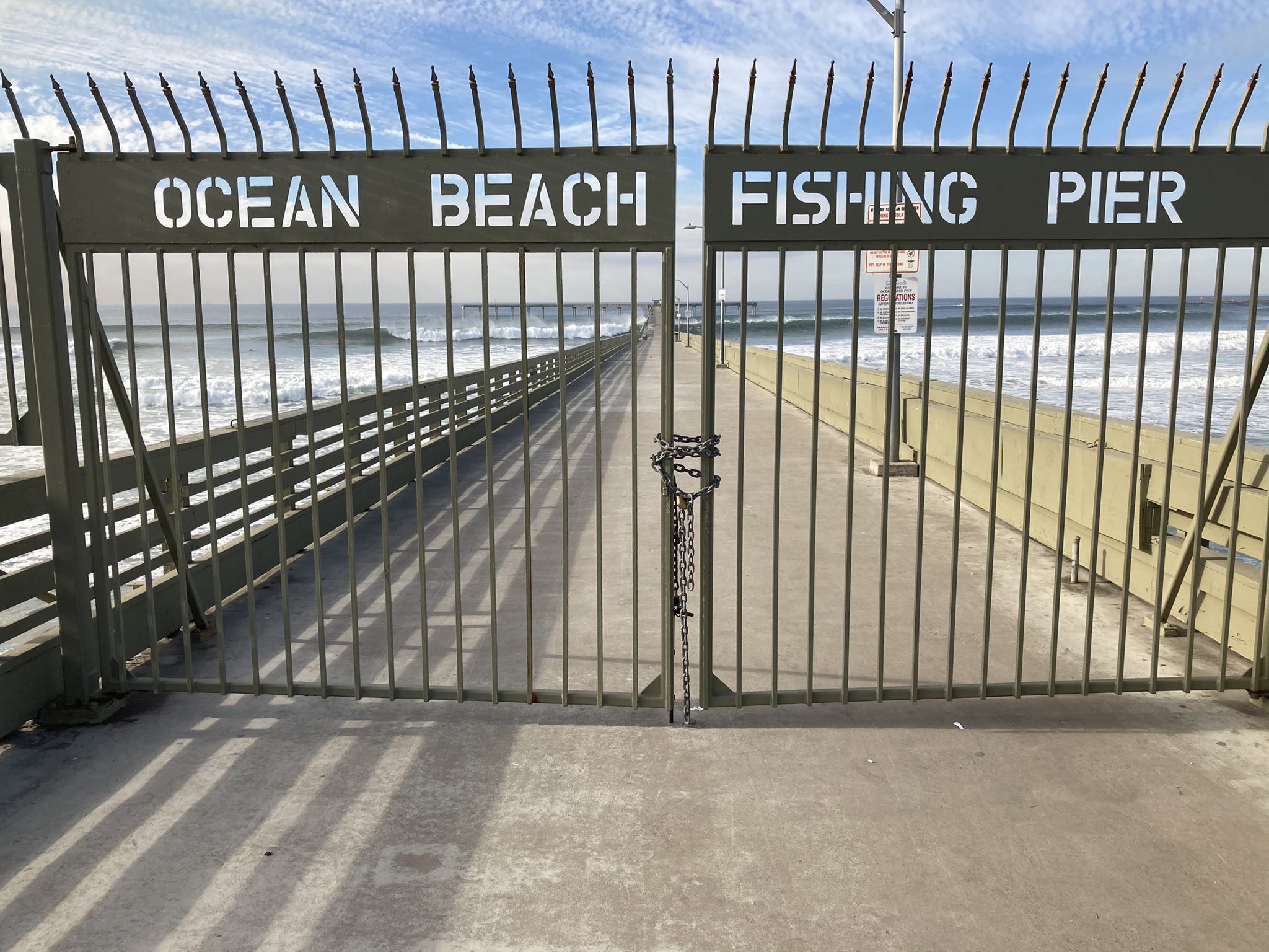 Ocean Beach fishing pier