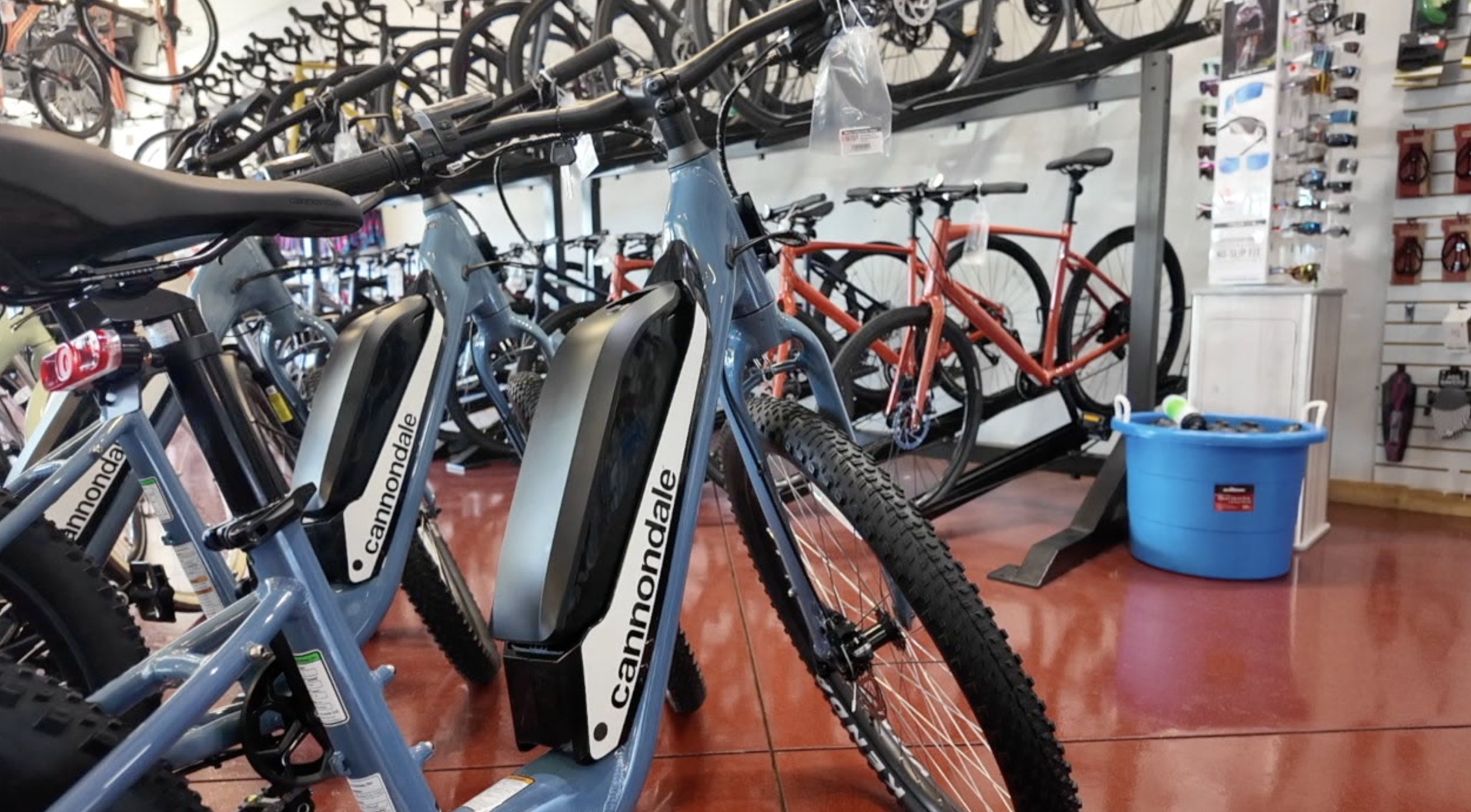 Bikes in a story.