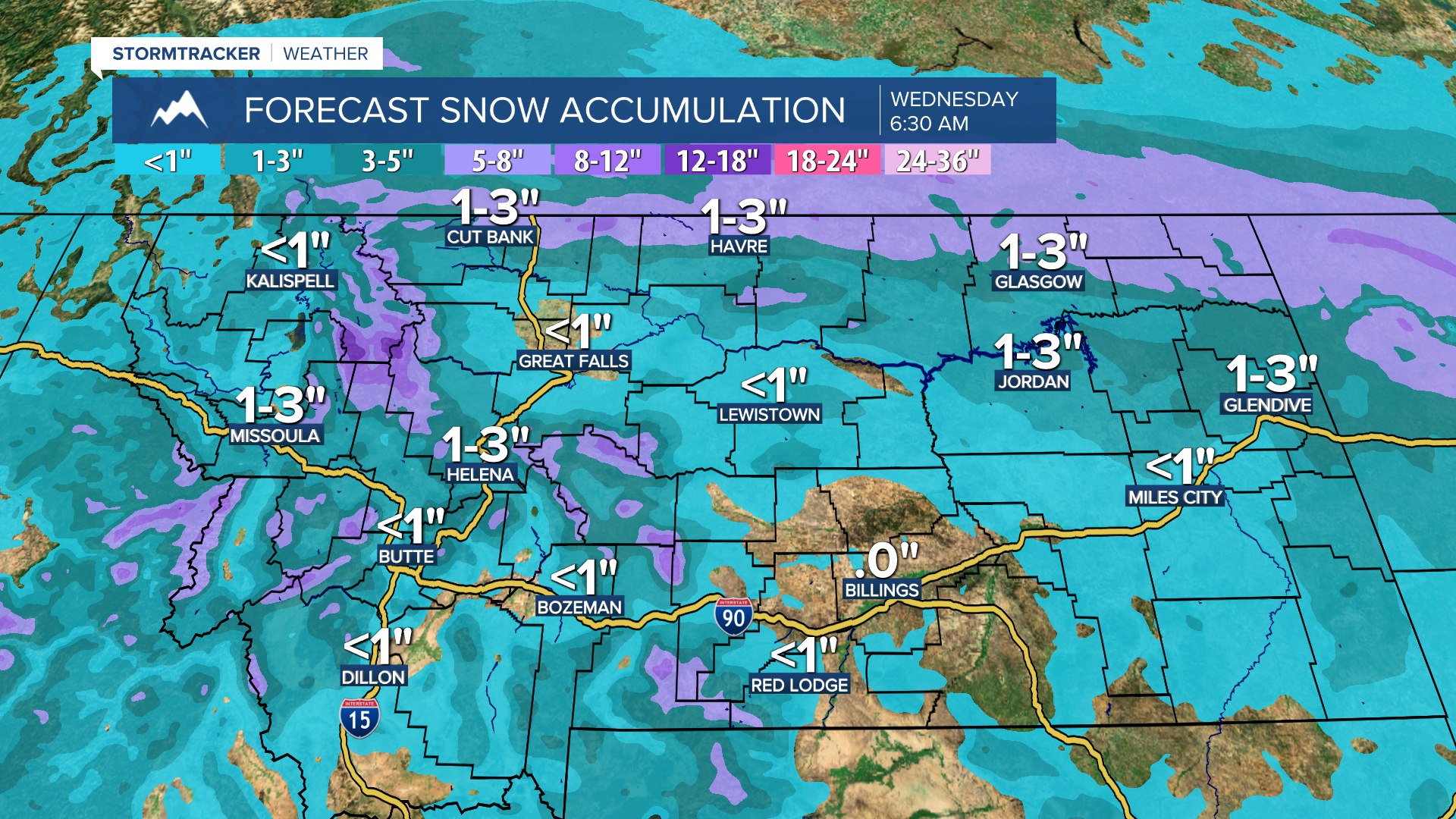 Snow Forecast Statewide
