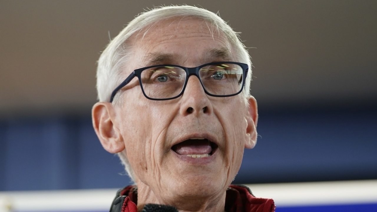 Wisconsin Democratic Gov. Tony Evers.