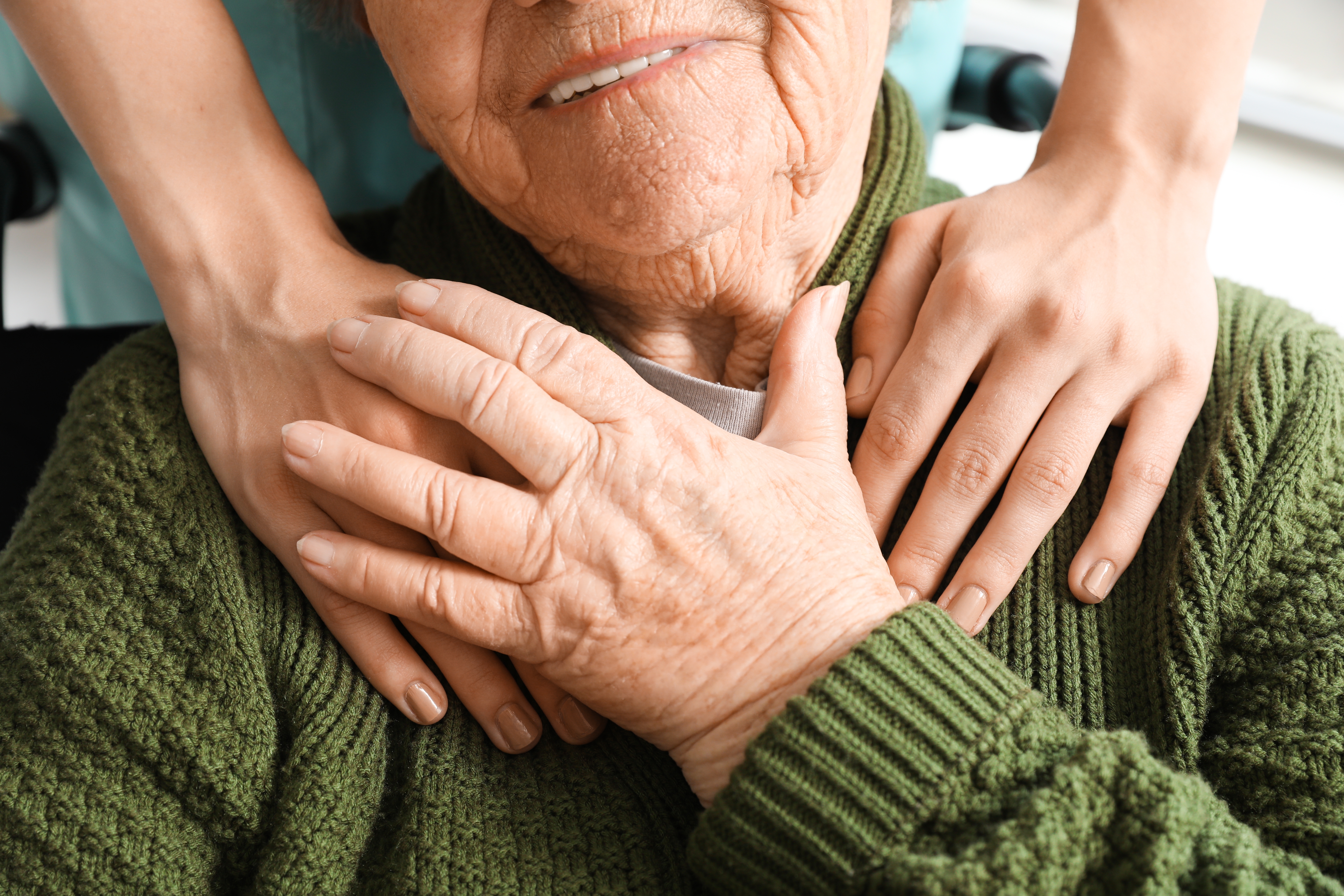 A caregiver