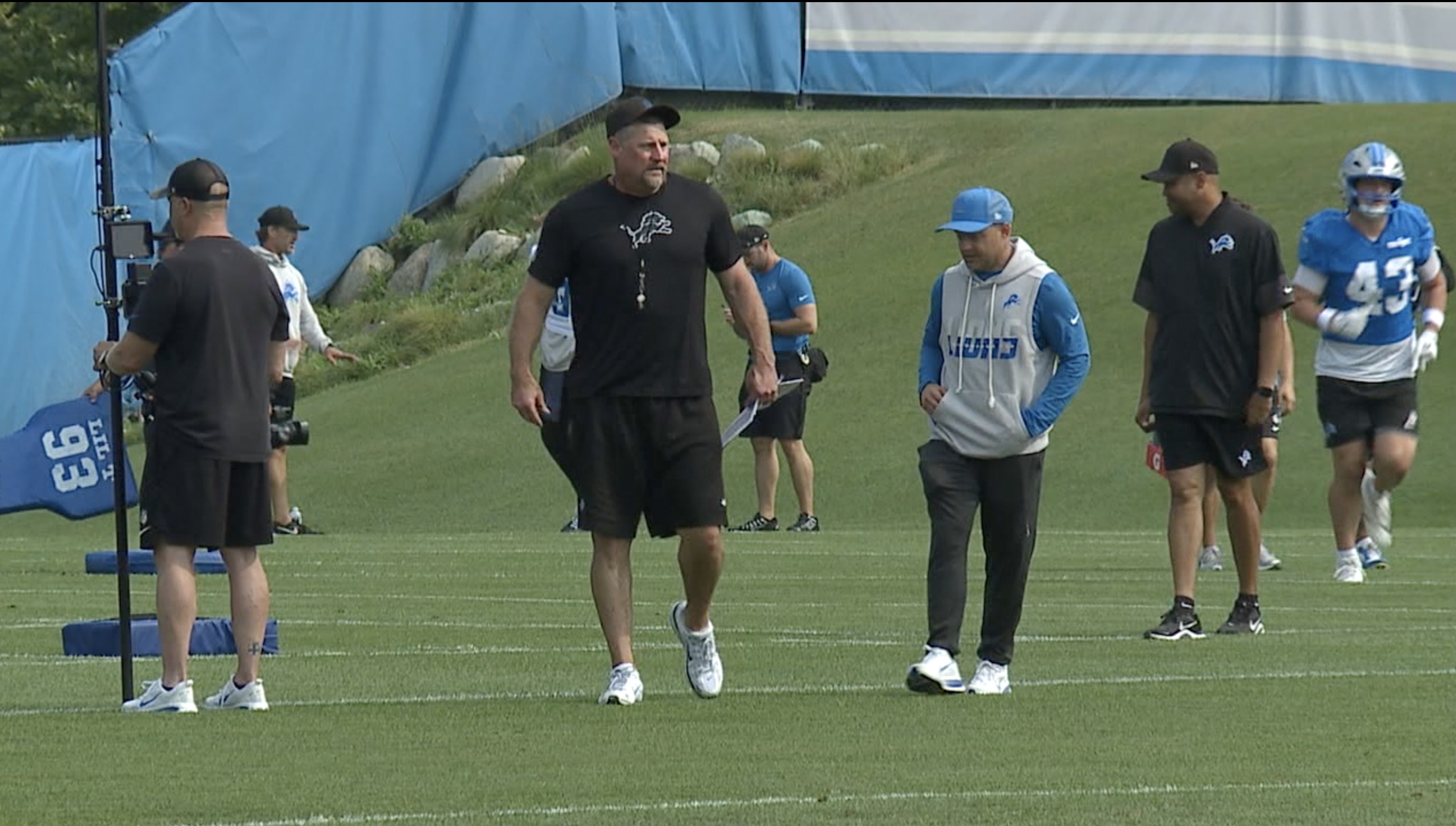 Dan Campbell and Drew Petzing