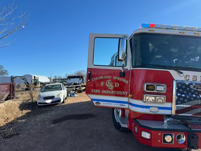 Fire at 5595 E Bijou St