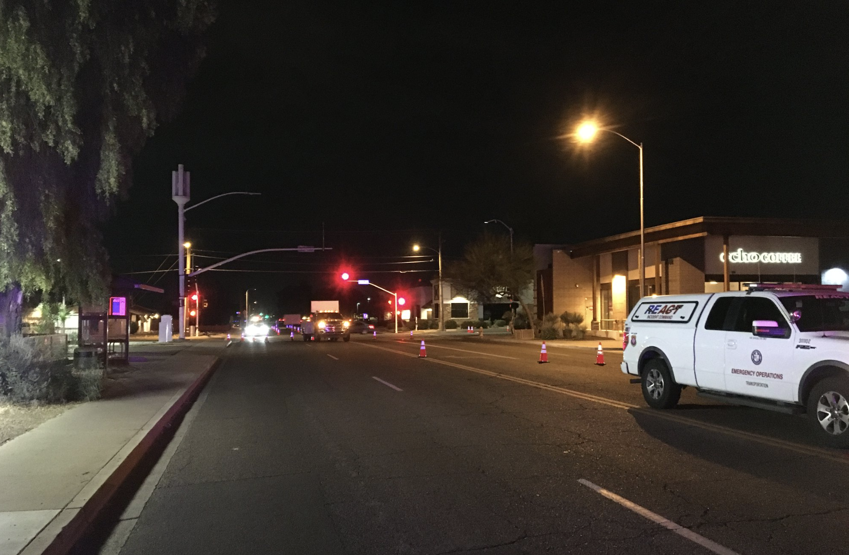 Pedestrian hit by car near 68th Street and Osborn Road