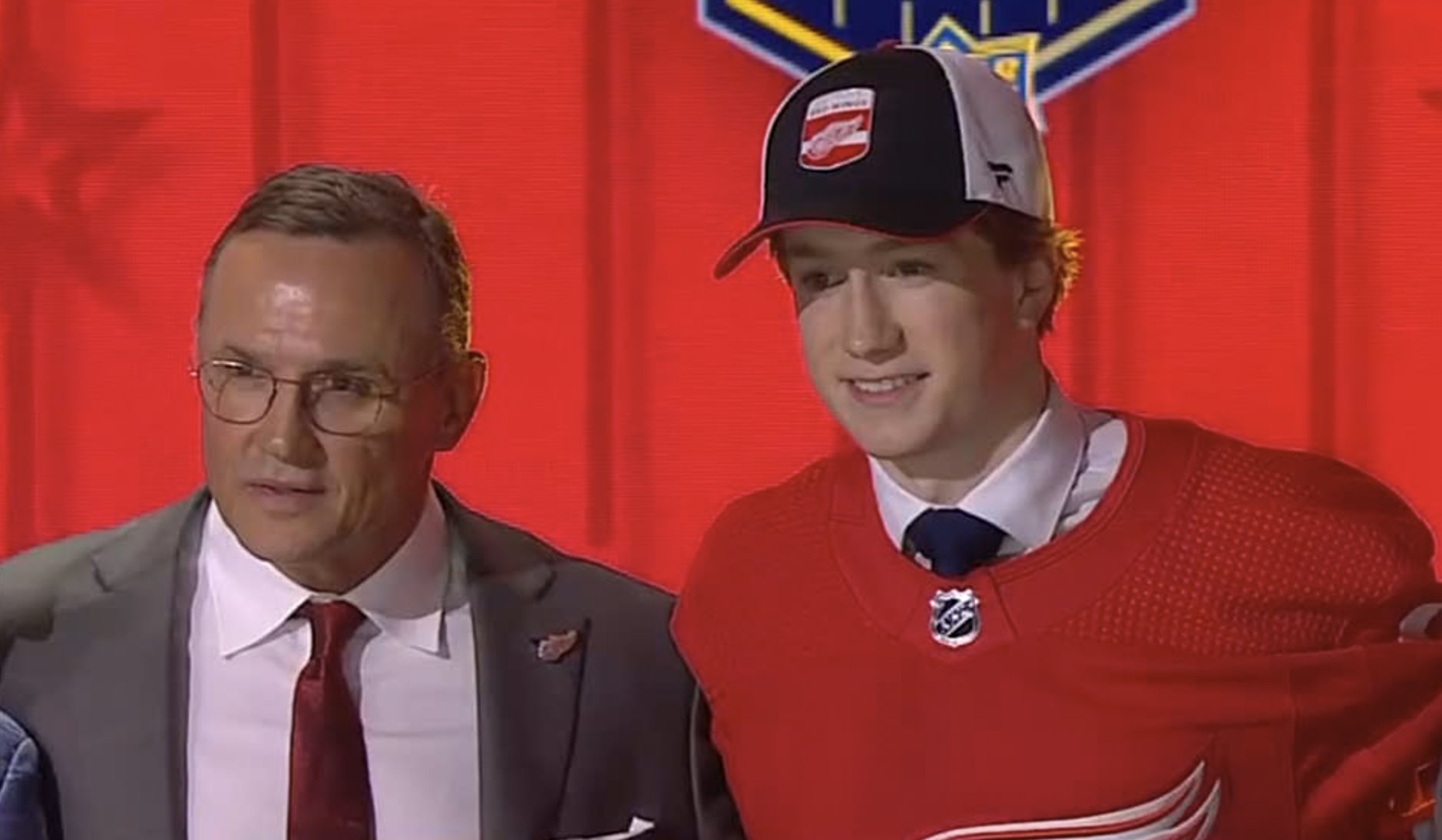 Steve Yzerman  Nate Danielson 
