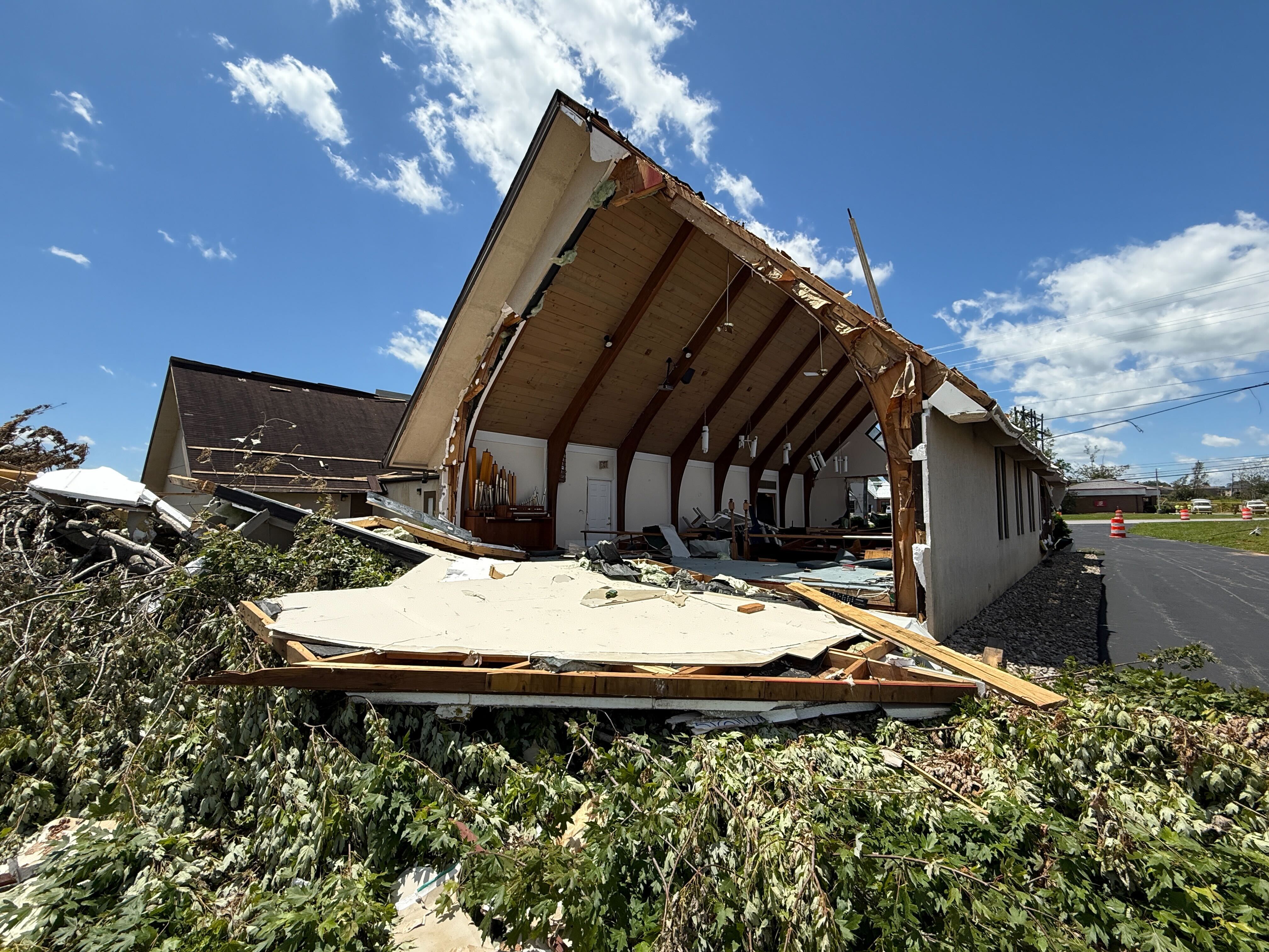 Somerset Church Destroyed