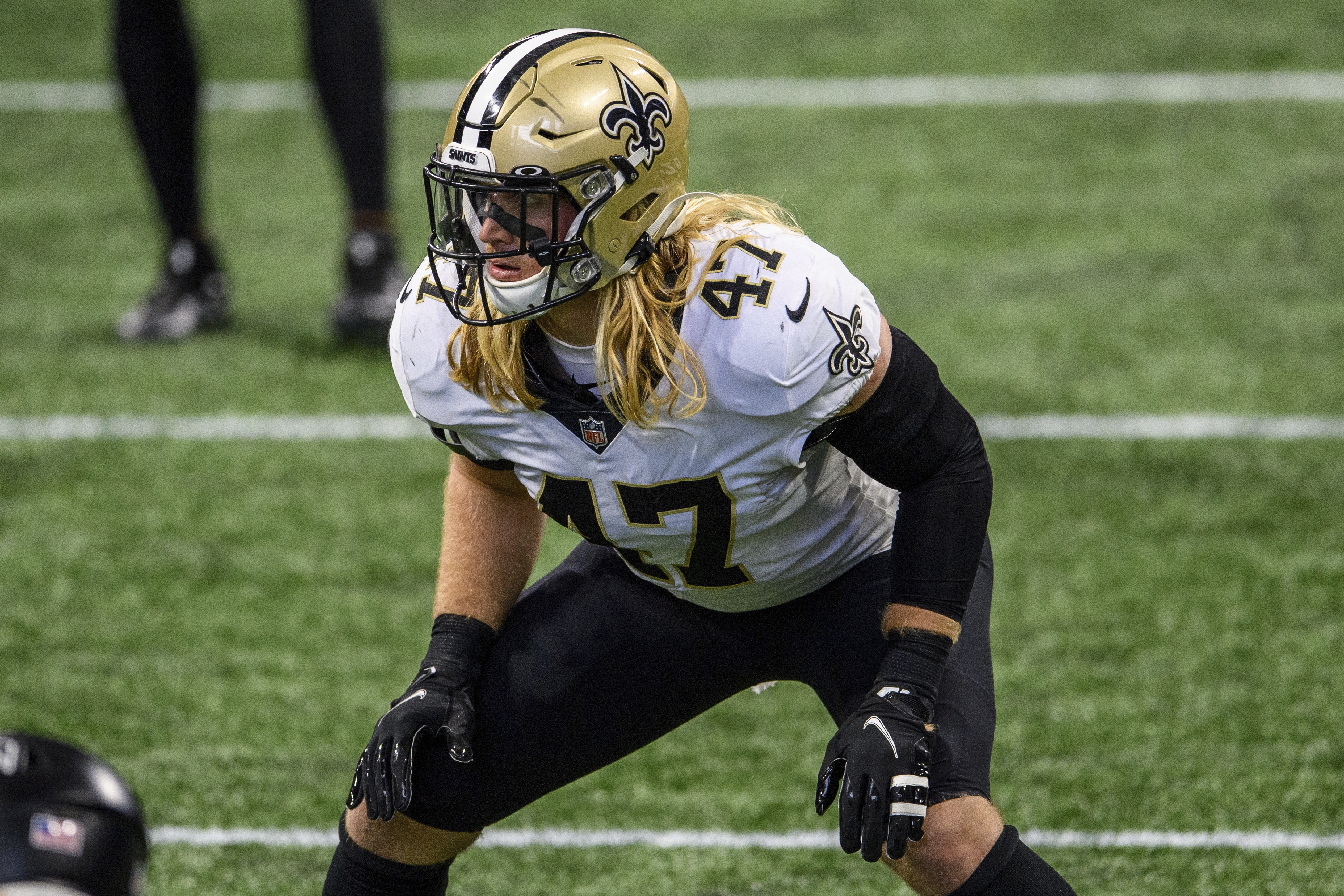 Alex Anzalone Saints Falcons Football