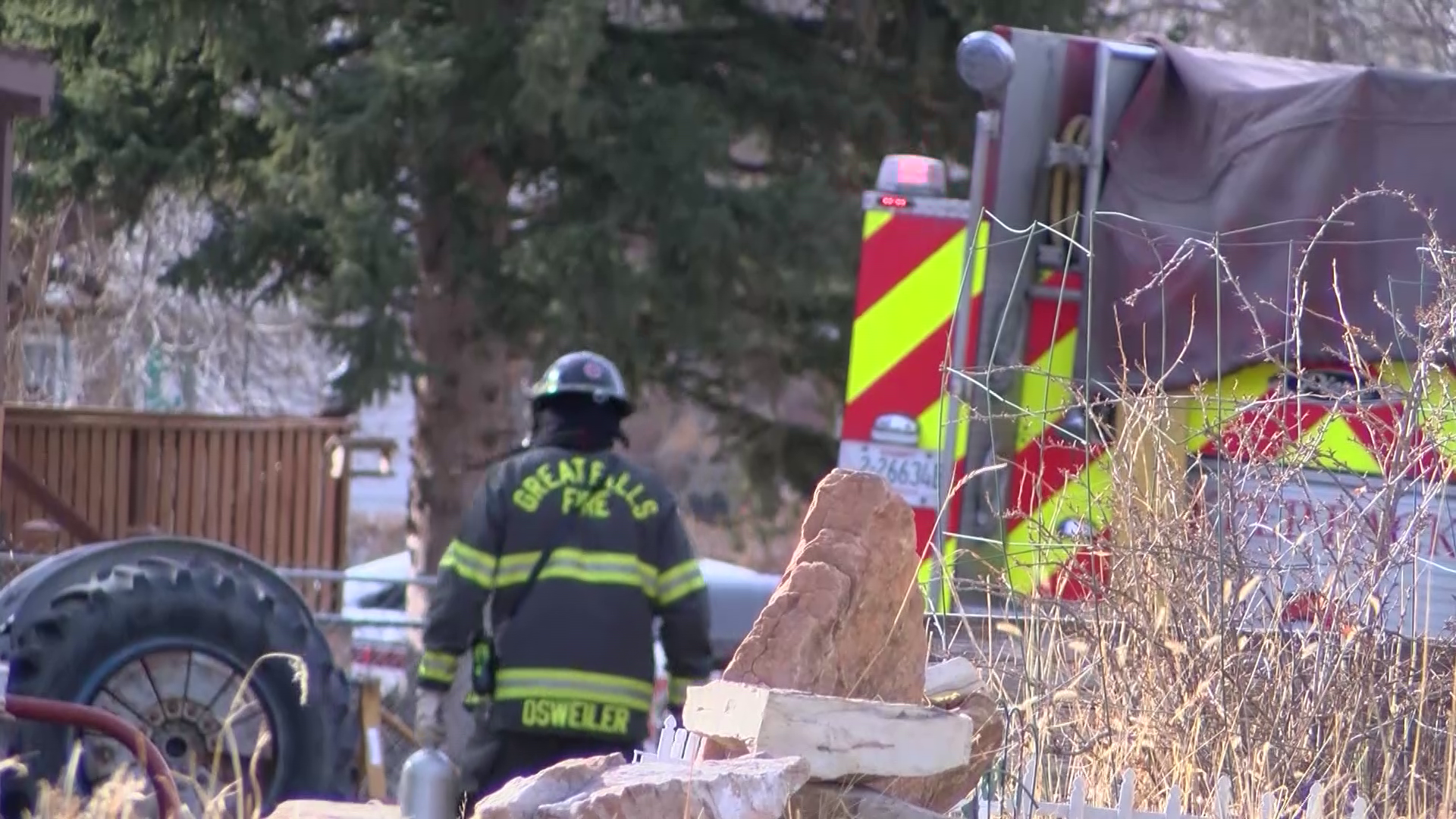 House fire in Great Falls (February 10, 2022)