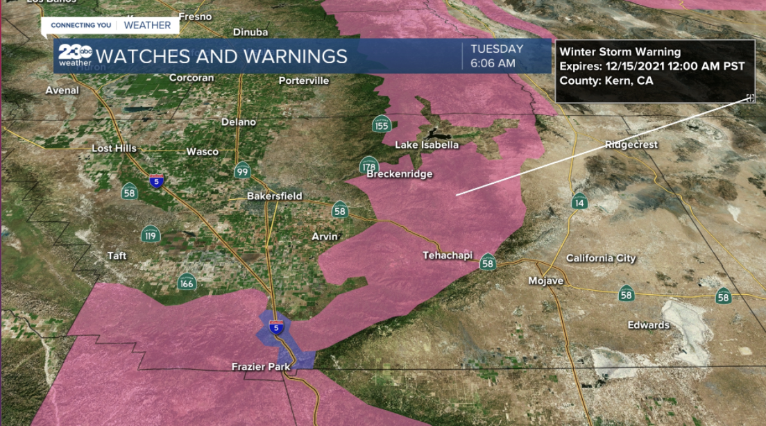 Winter Weather Advisory in effect until midnight