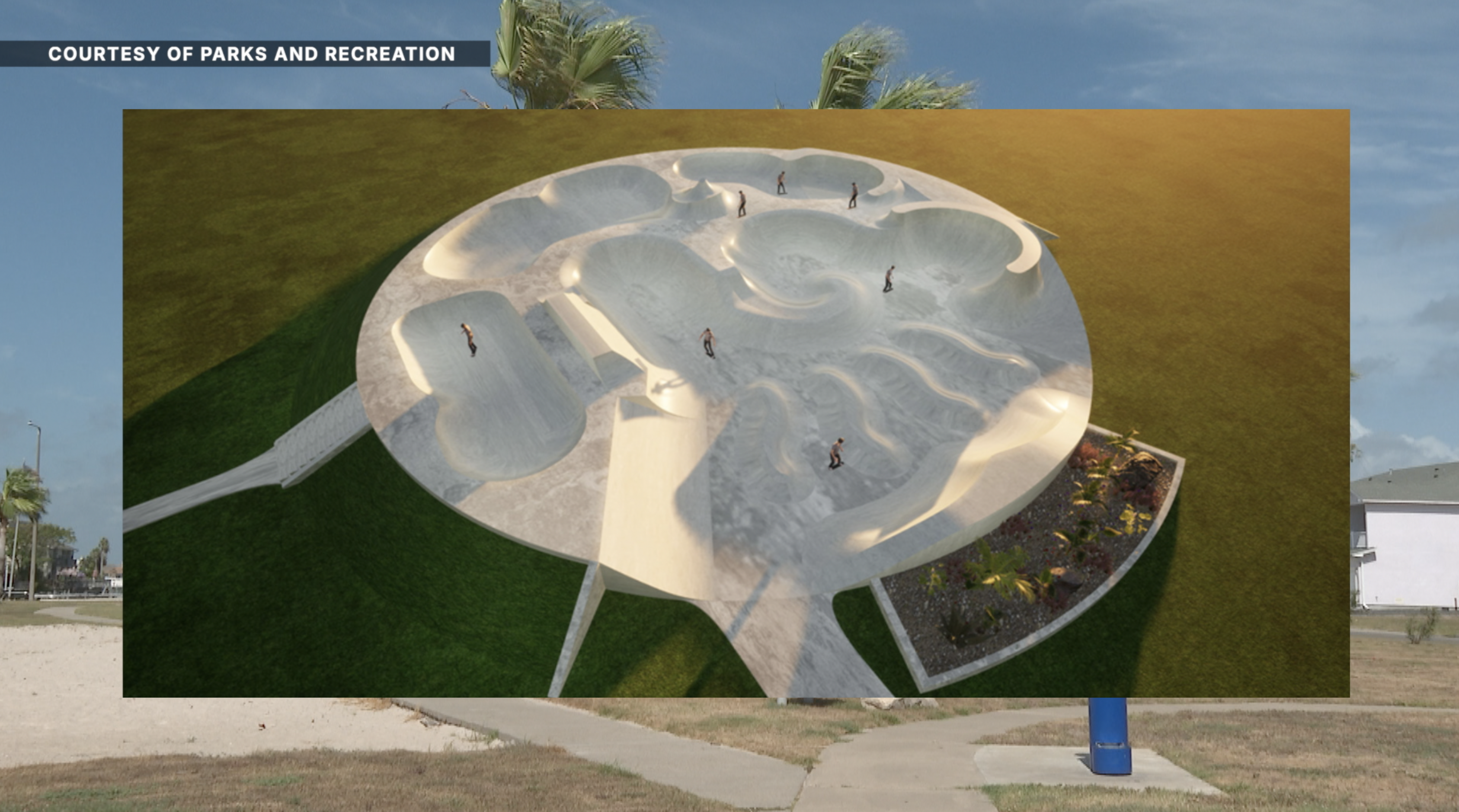island skate park