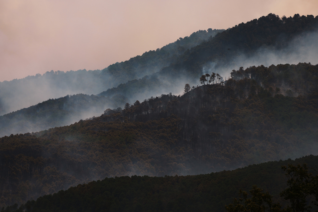 Spain Europe Wildfires