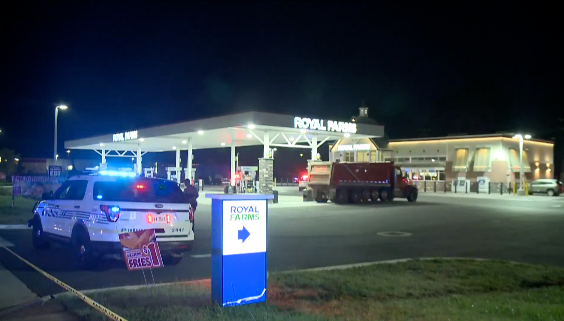 Hampton Royal Farms gas station OIS 92225