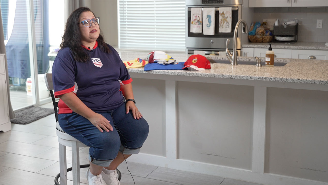 Jennifer Sardone Shiner of Stuart talks with WPTV about how she managed to find tickets to the World Cup. 