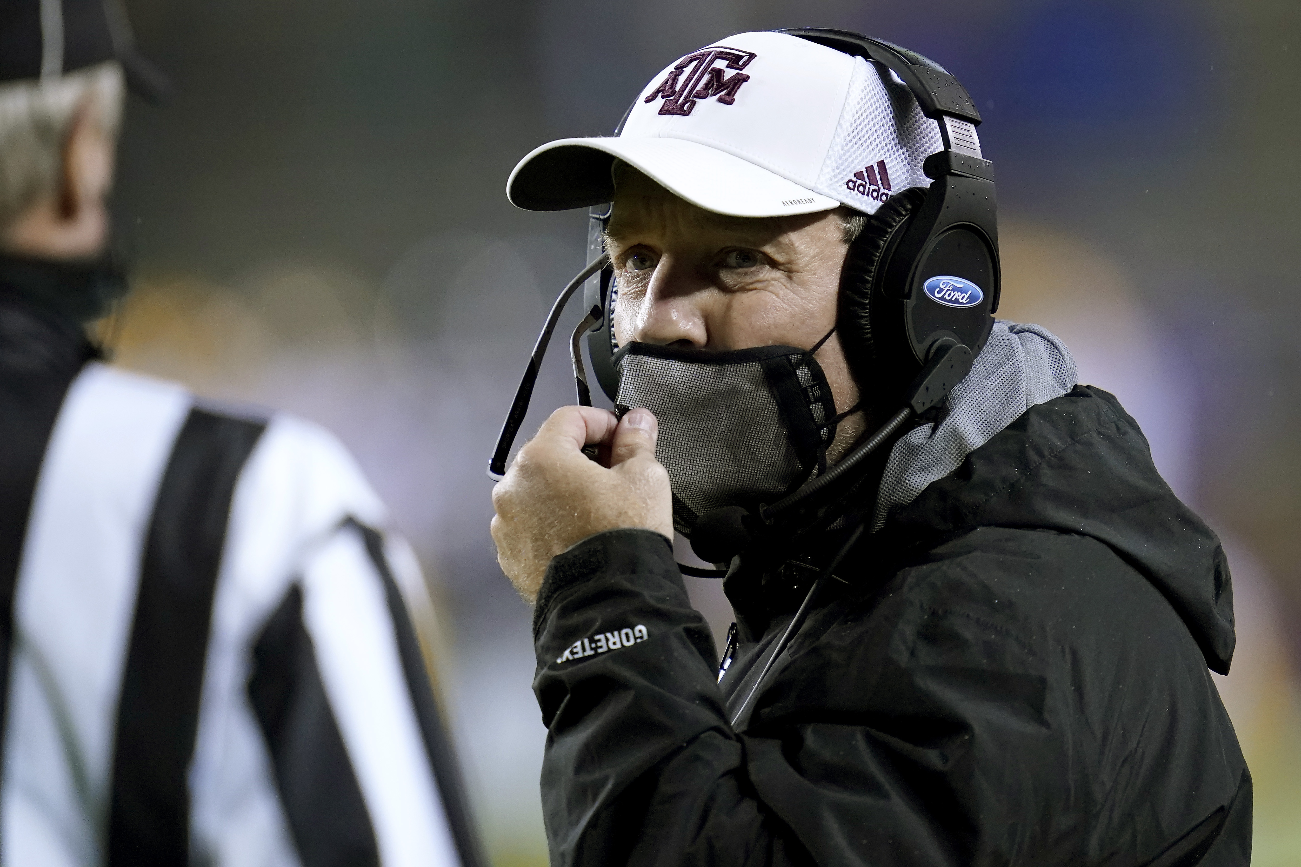 Texas A&M Aggies head coach Jimbo Fisher in November 2020