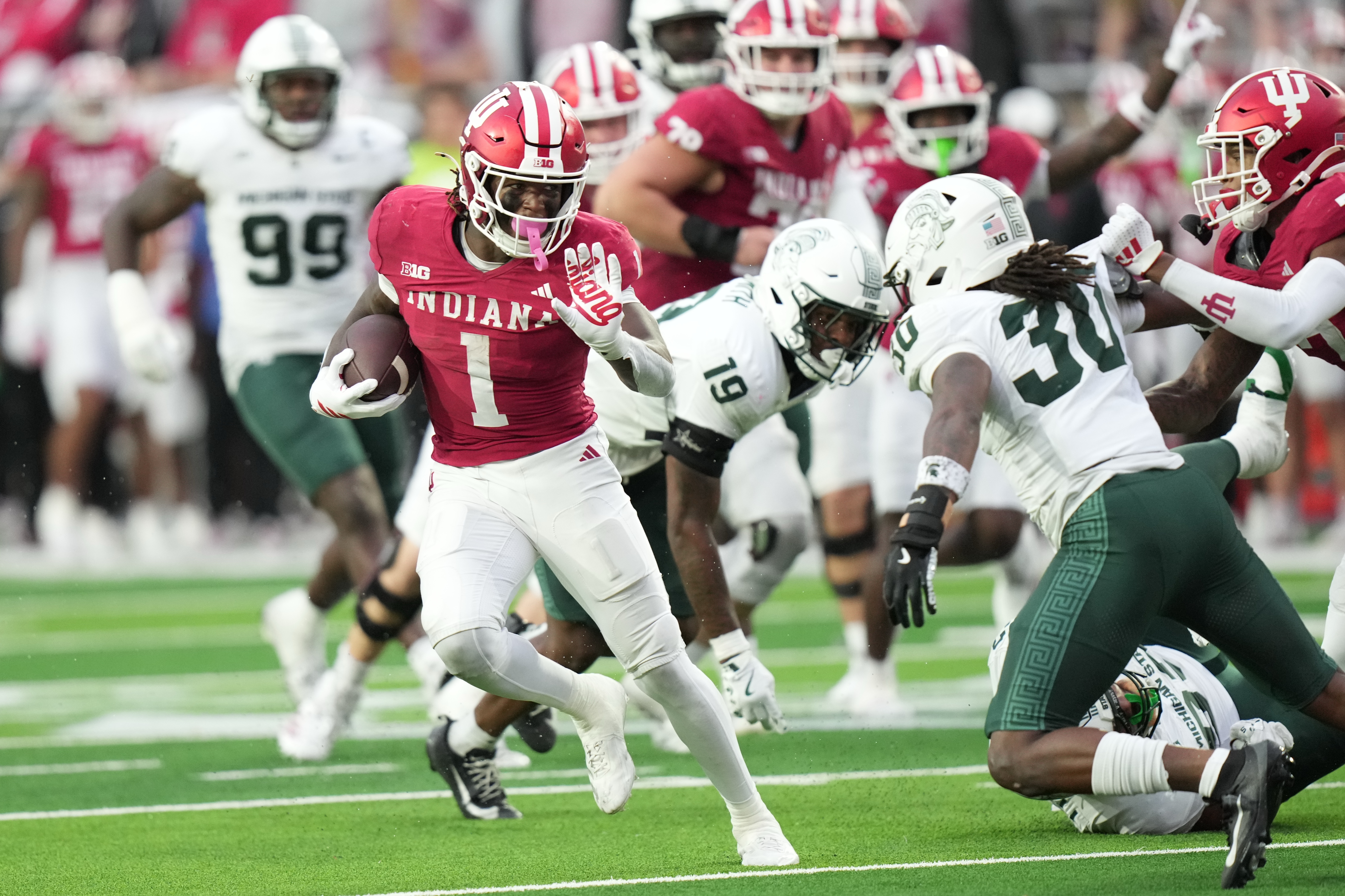 Michigan St Indiana Football