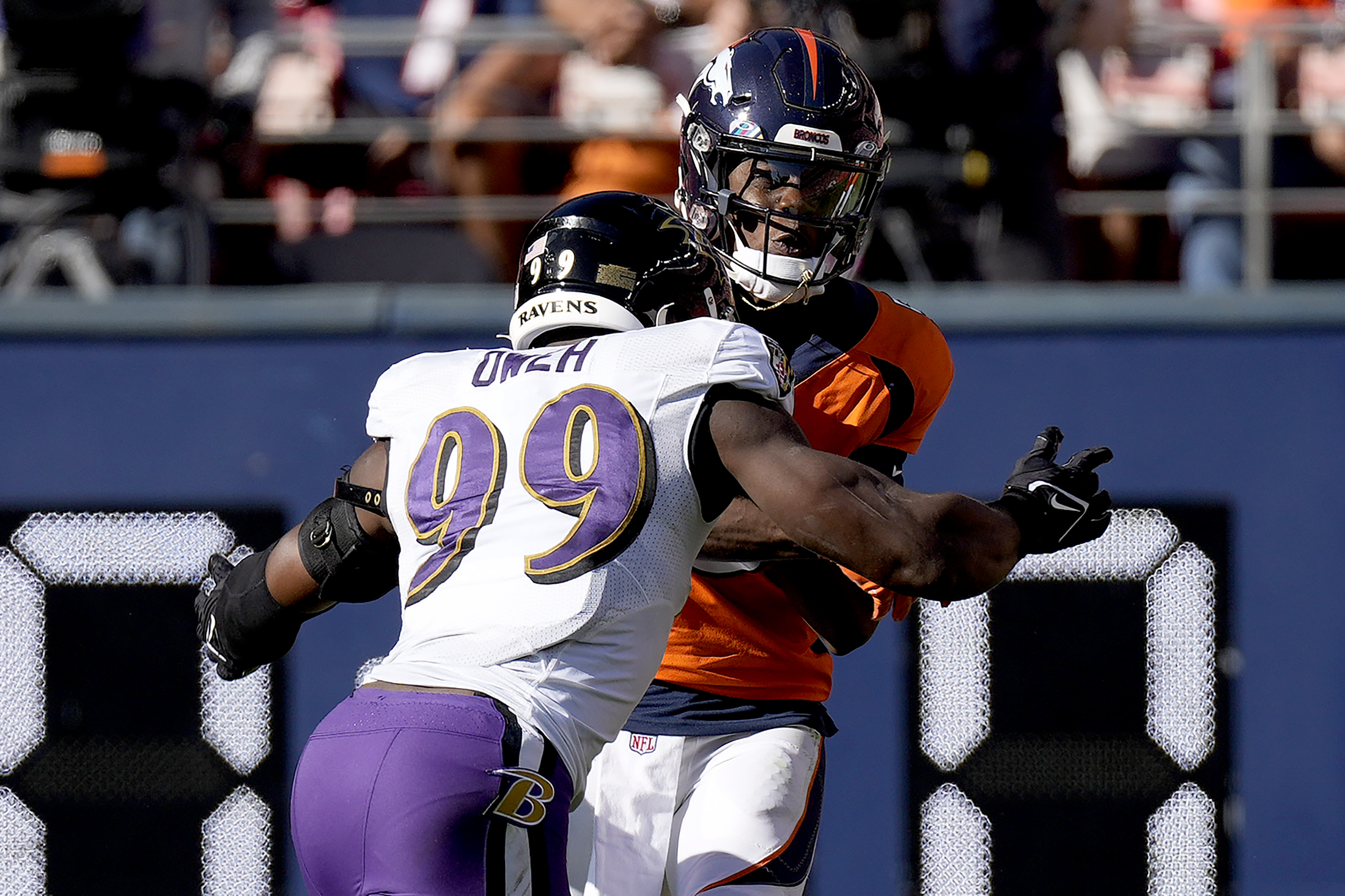 Ravens Broncos Football