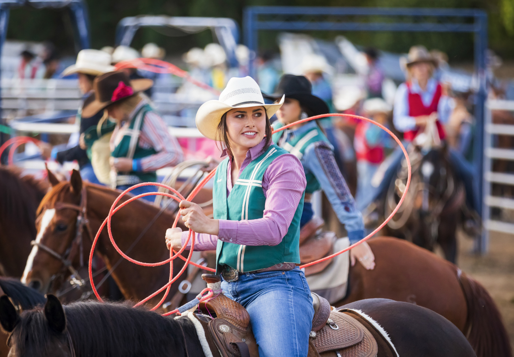 Poly Royal Rodeo, Cal Poly Rodeo, horseback