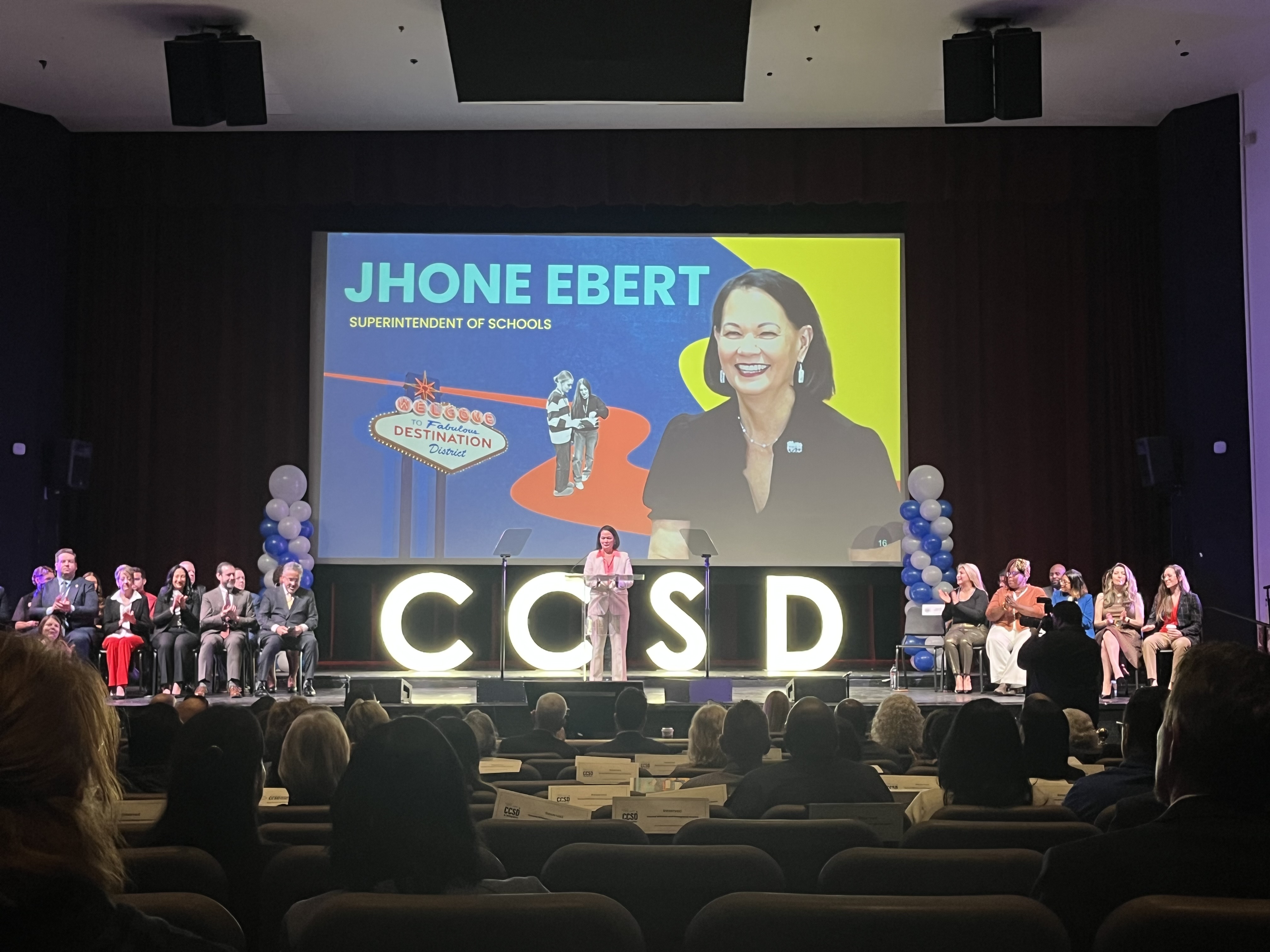 Superintendent Ebert holds her first Clark County School District State of the District address