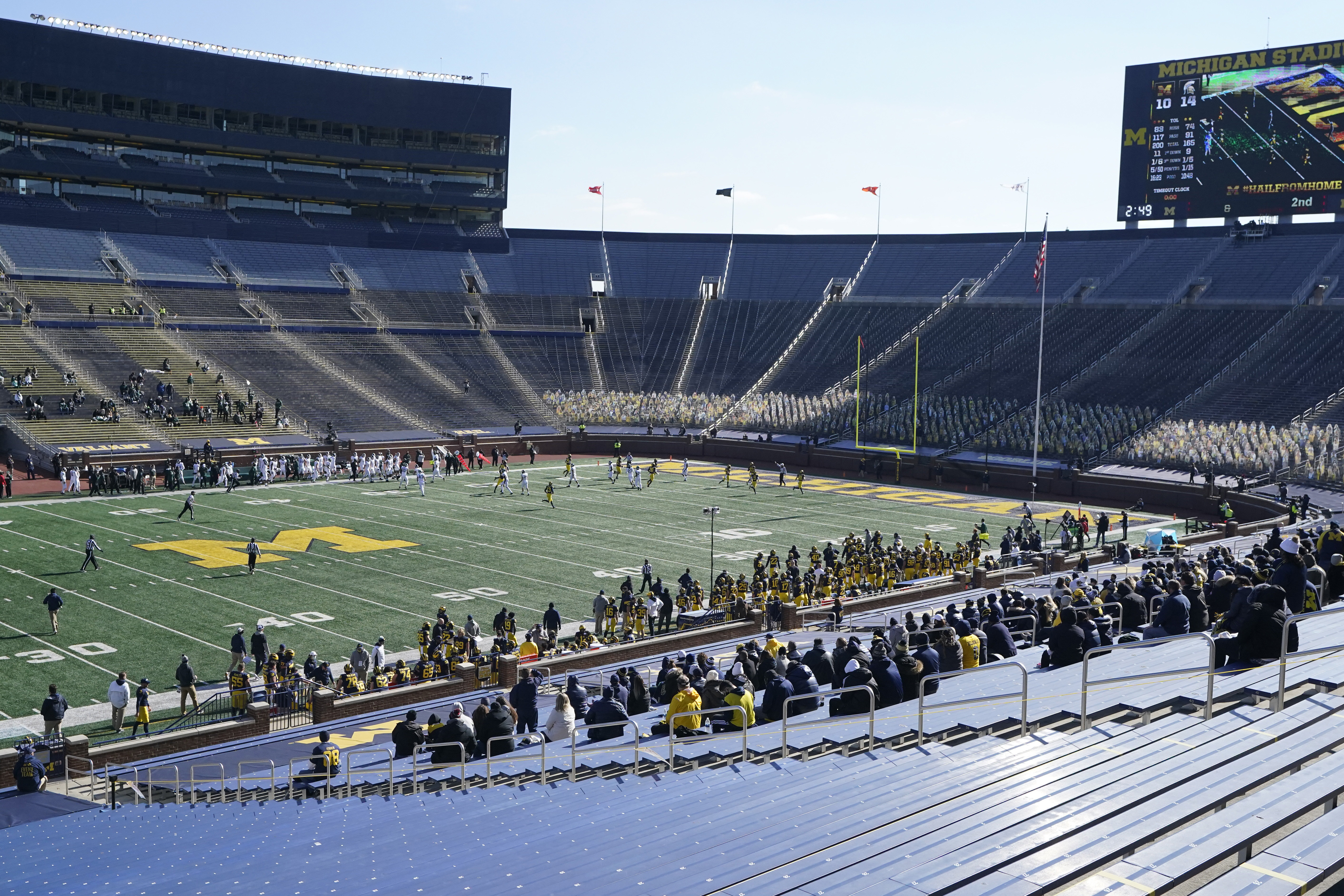 Michigan St Michigan Football Big House MICHIGAN STADIUM