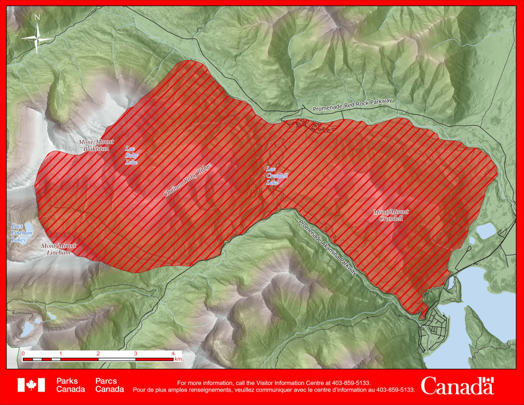 Waterton Lakes Bear Attack Closure
