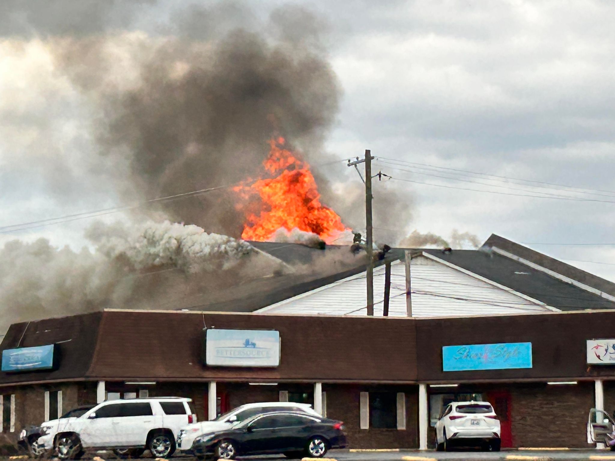 church fire