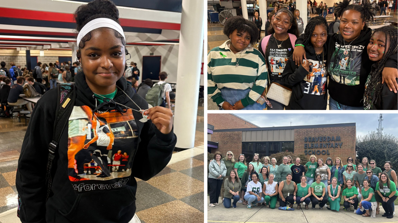 Hanover students, staff wear green to honor Jaylen Martinez