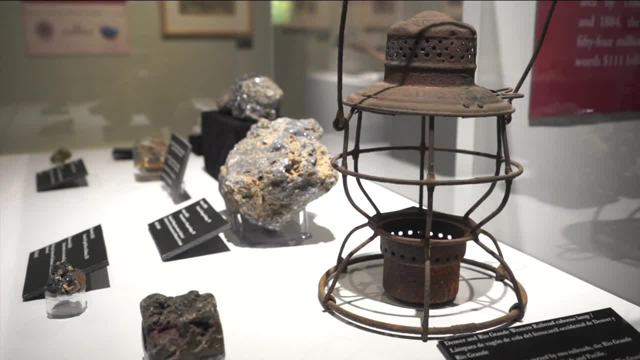 Leadville's Thirst For Gold exhibit