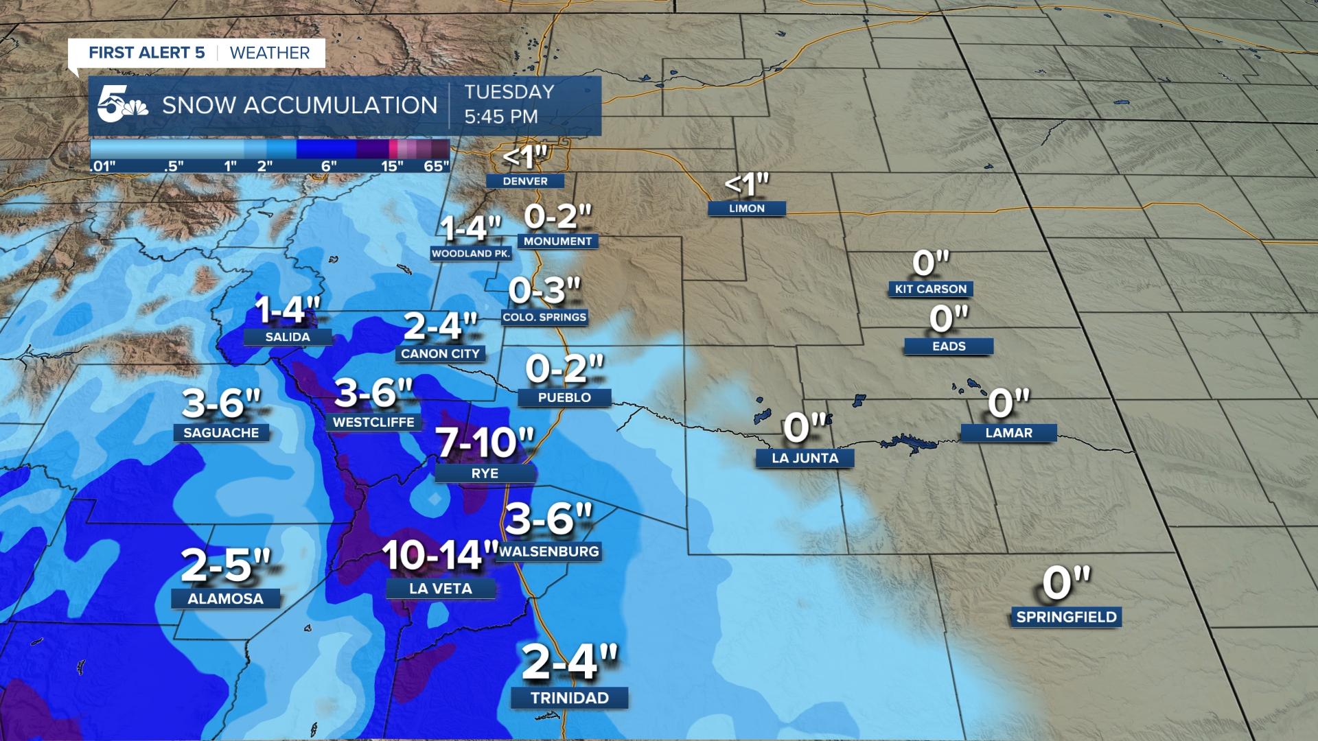 Snow Accumulation Forecast