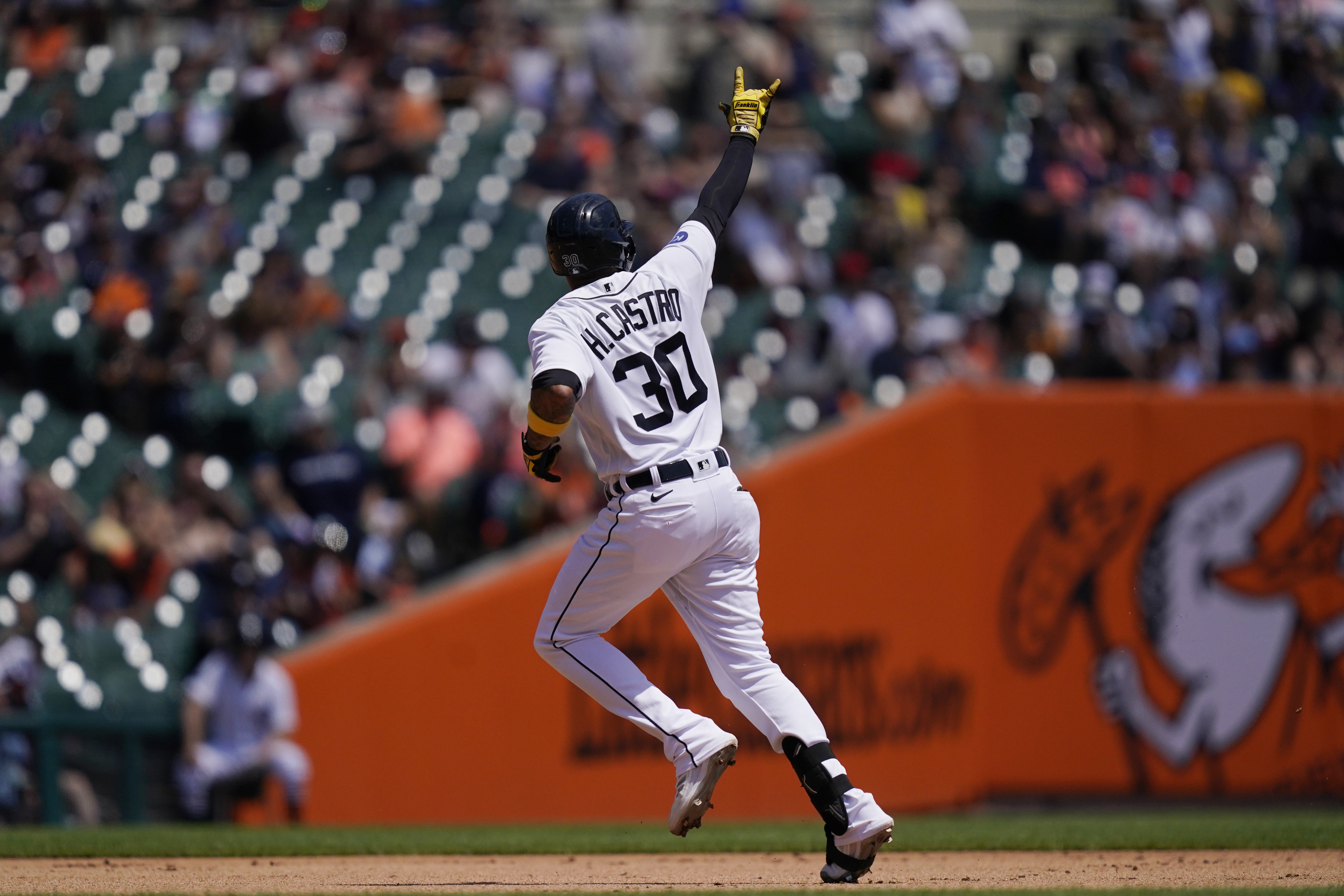 Harold Castro Guardians Tigers Baseball