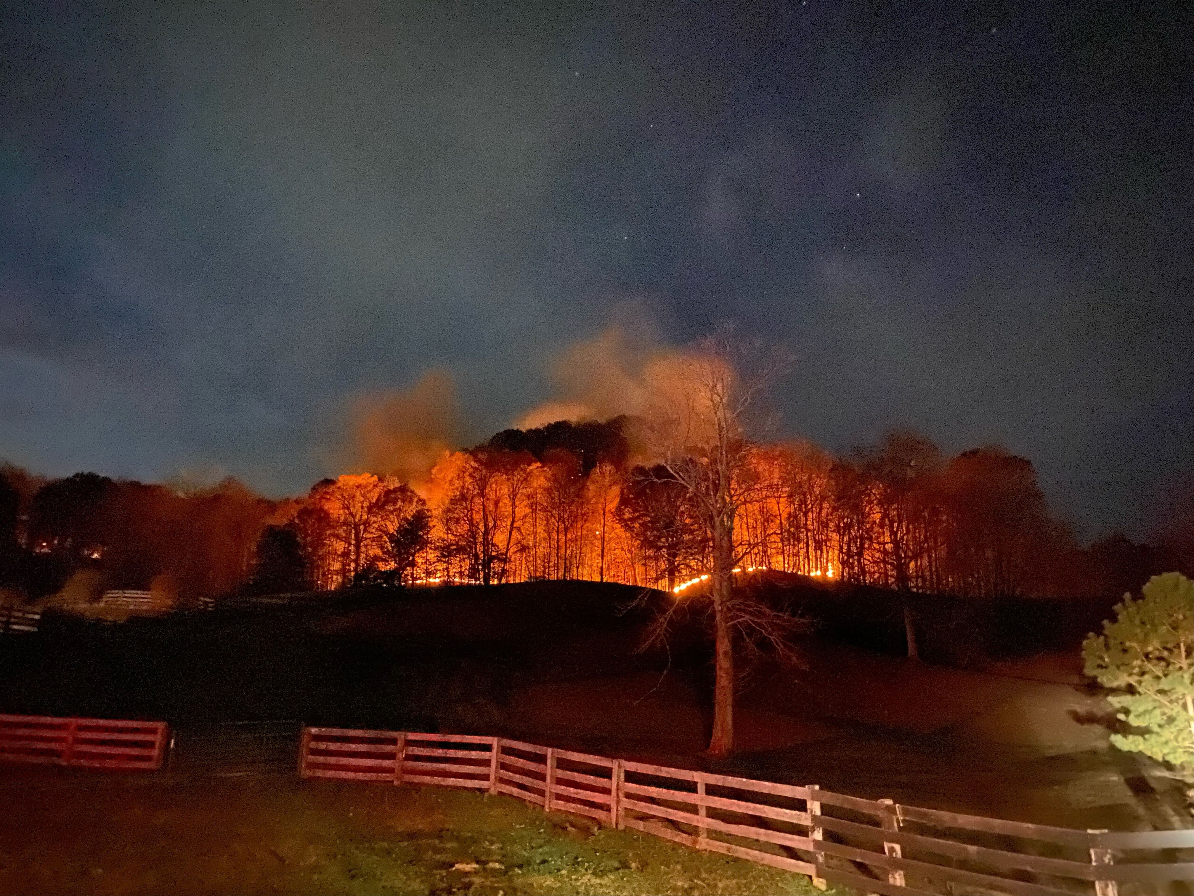Morehead fire