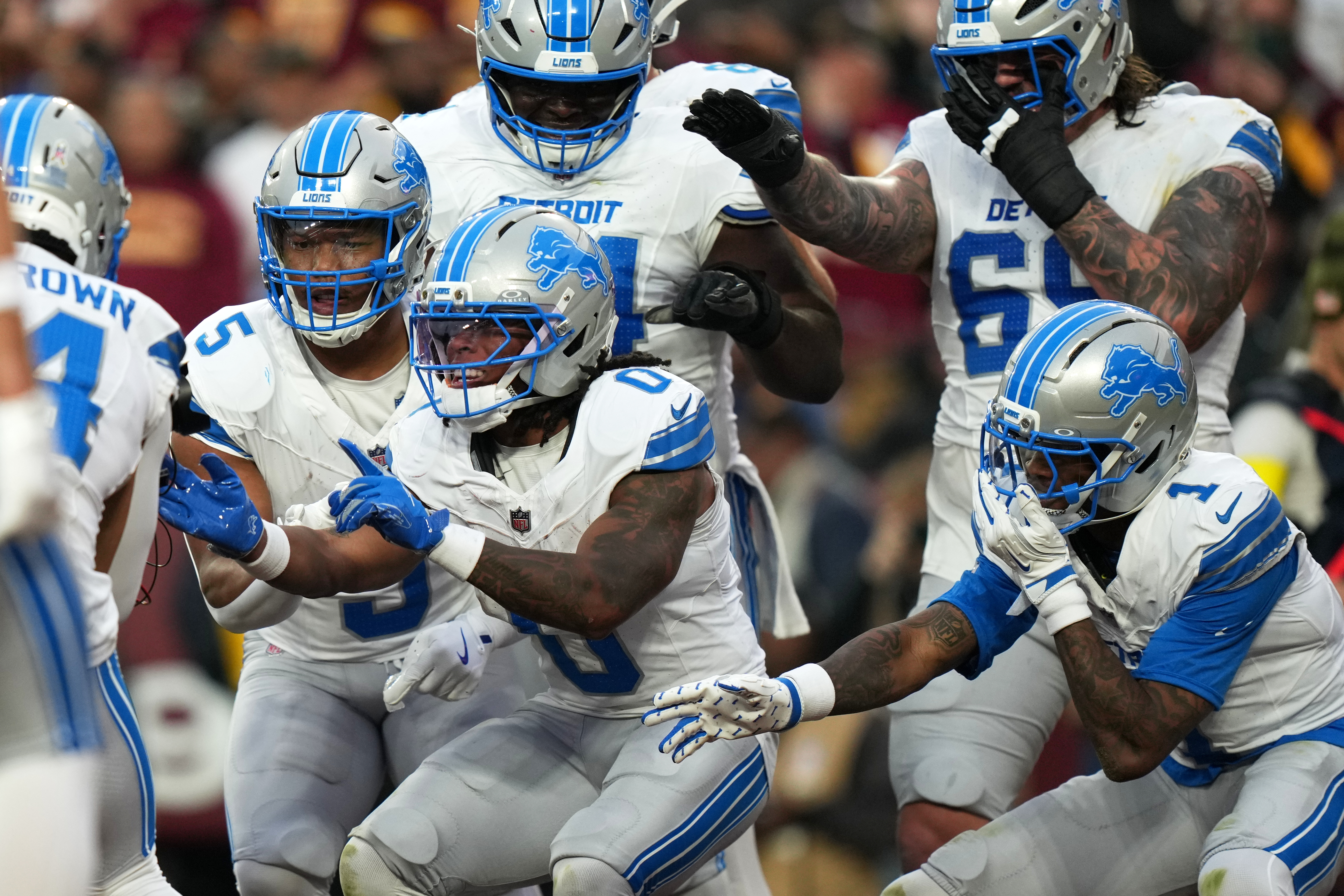 Lions Commanders Football