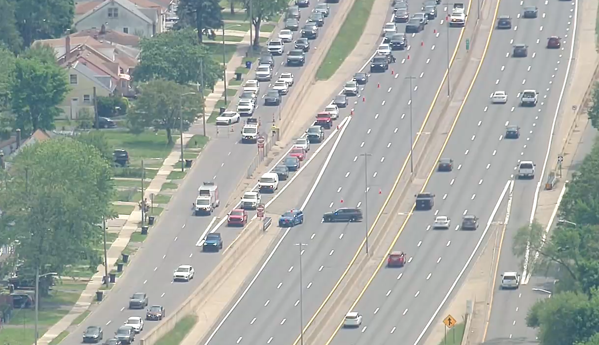 Reported freeway shooting
