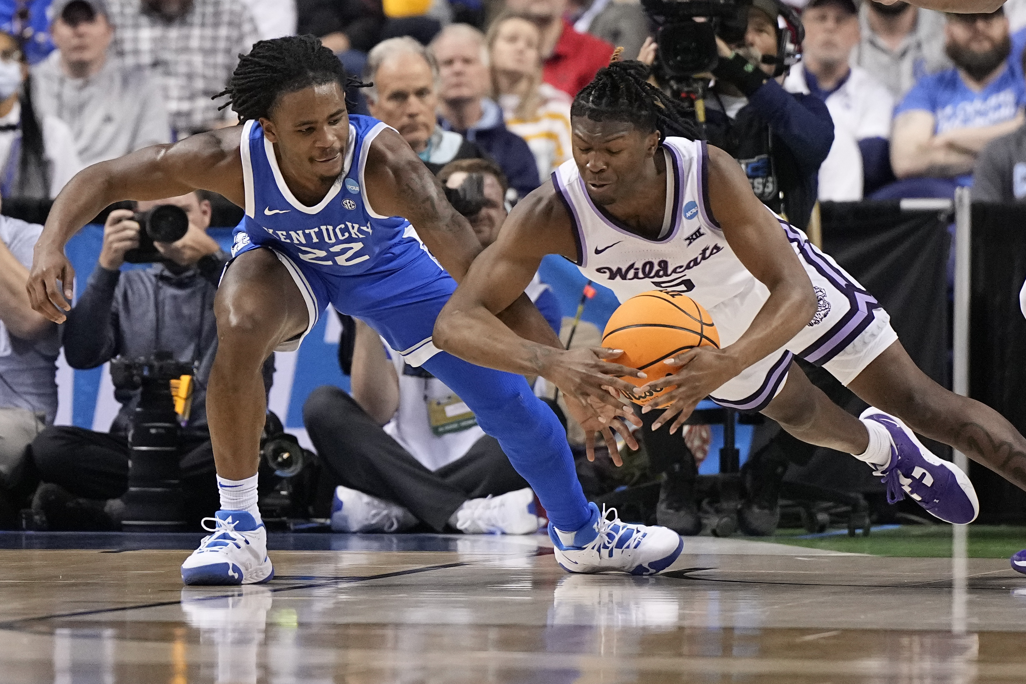 NCAA Kansas State Kentucky Basketball