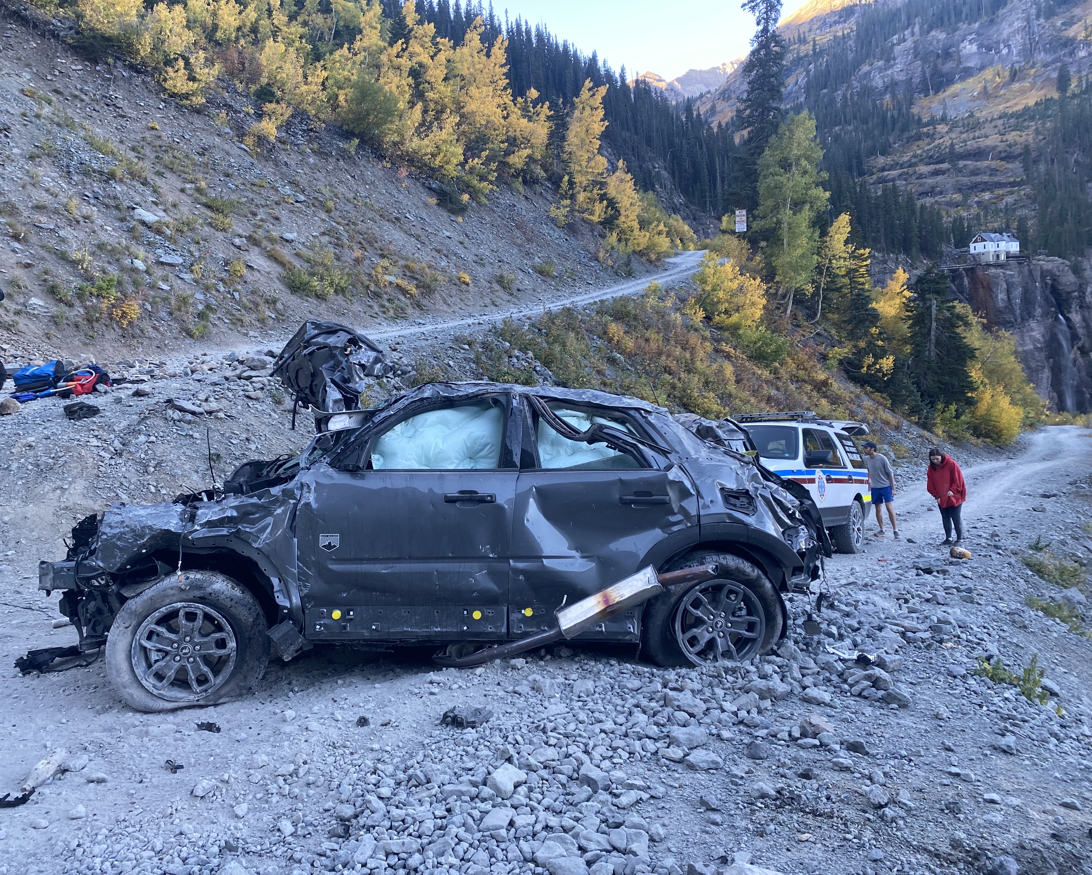 Crash on Black Bear Pass_Sept 26 2021