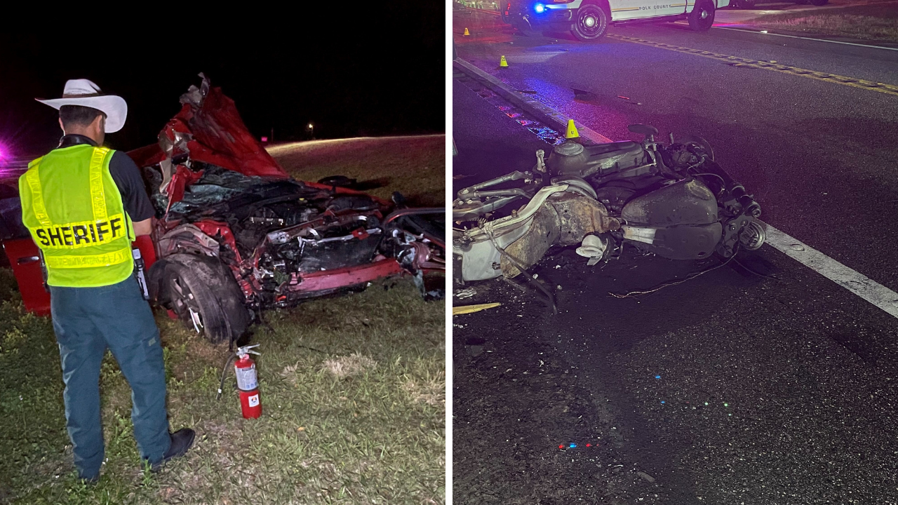 3 dead after 4-vehicle crash near Polk City: PCSO