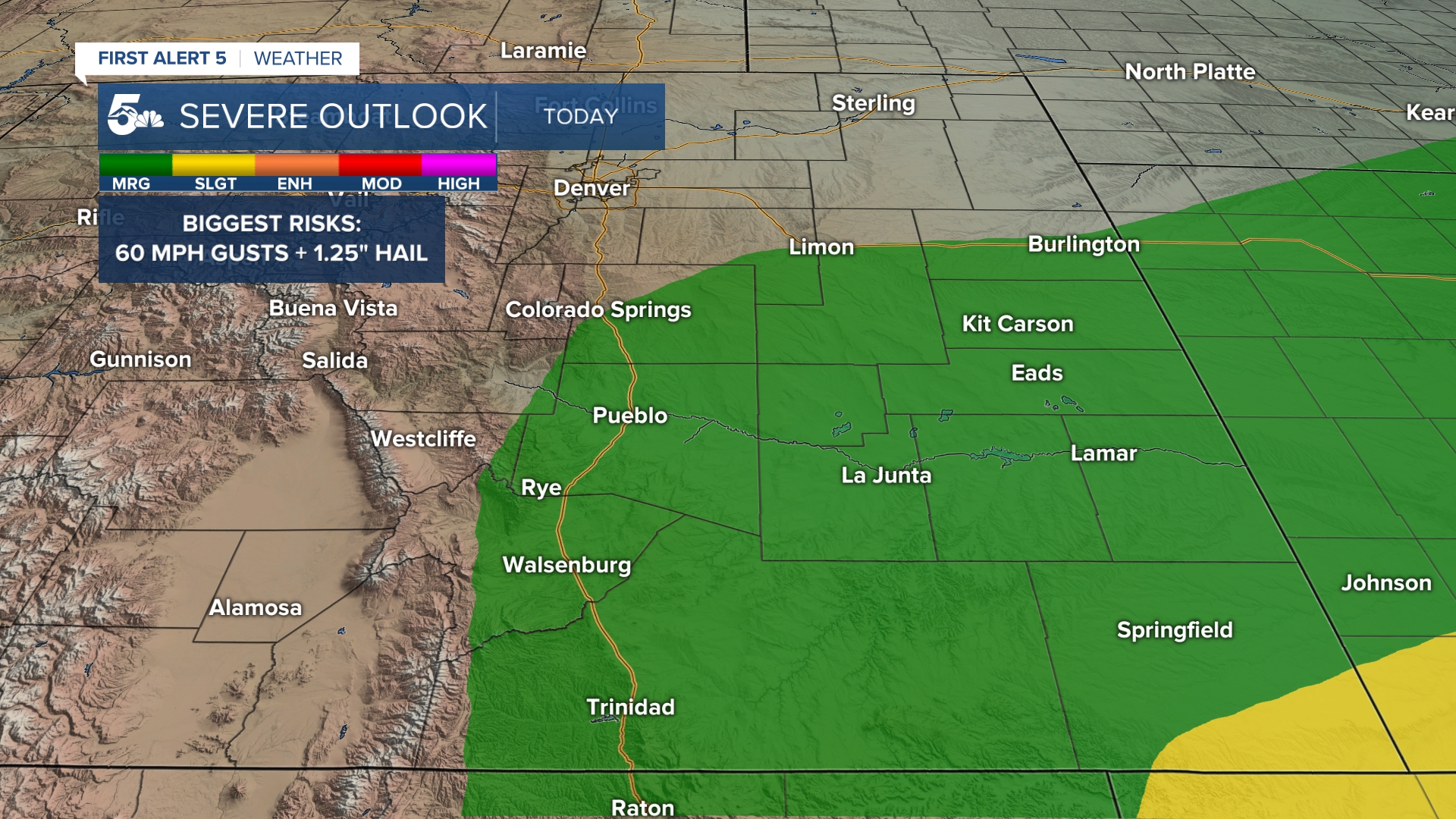 Severe Outlook Wednesday