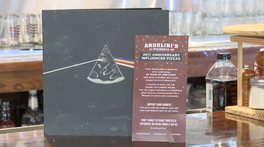 20th Anniversary Influencer Pizzas Andolini's