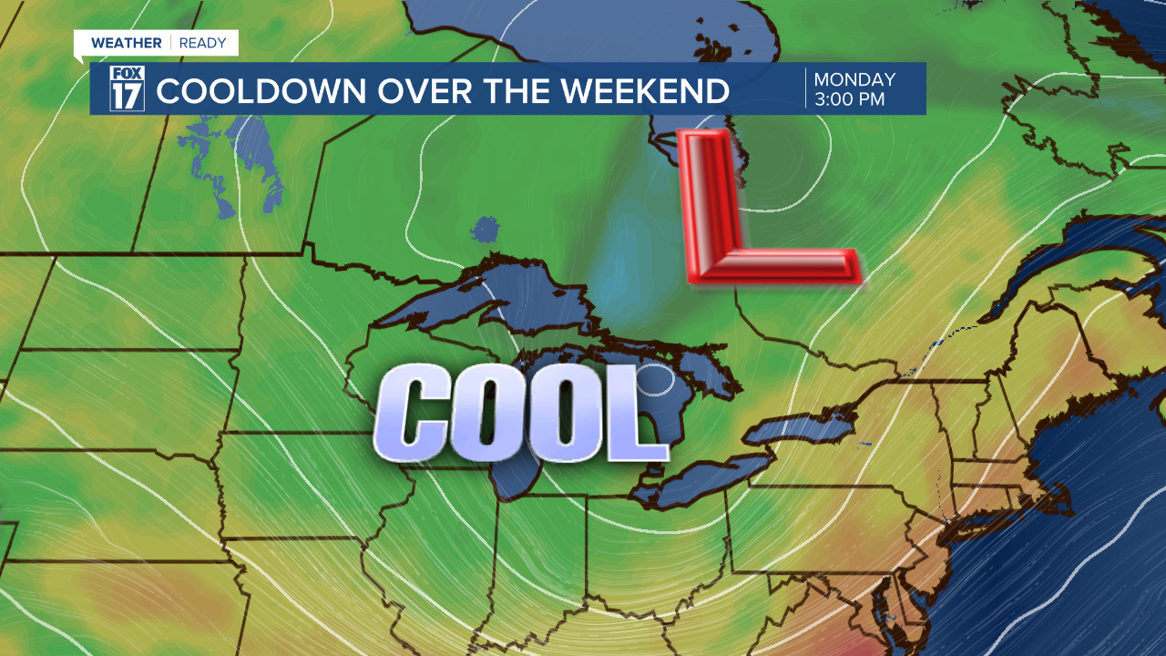 COOLER INTO MONDAY