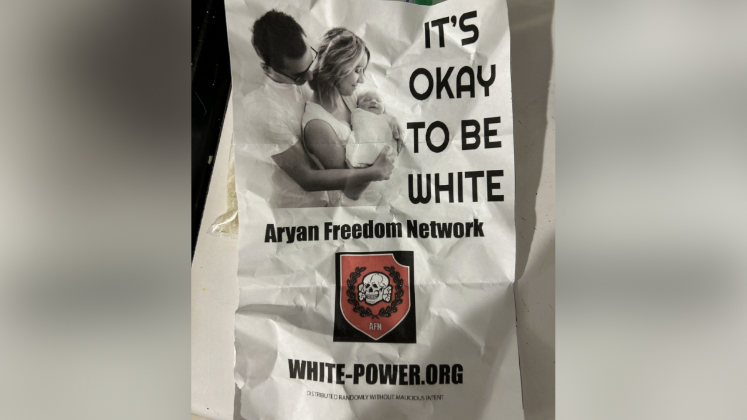 Its okay to be white flyer in Naples 