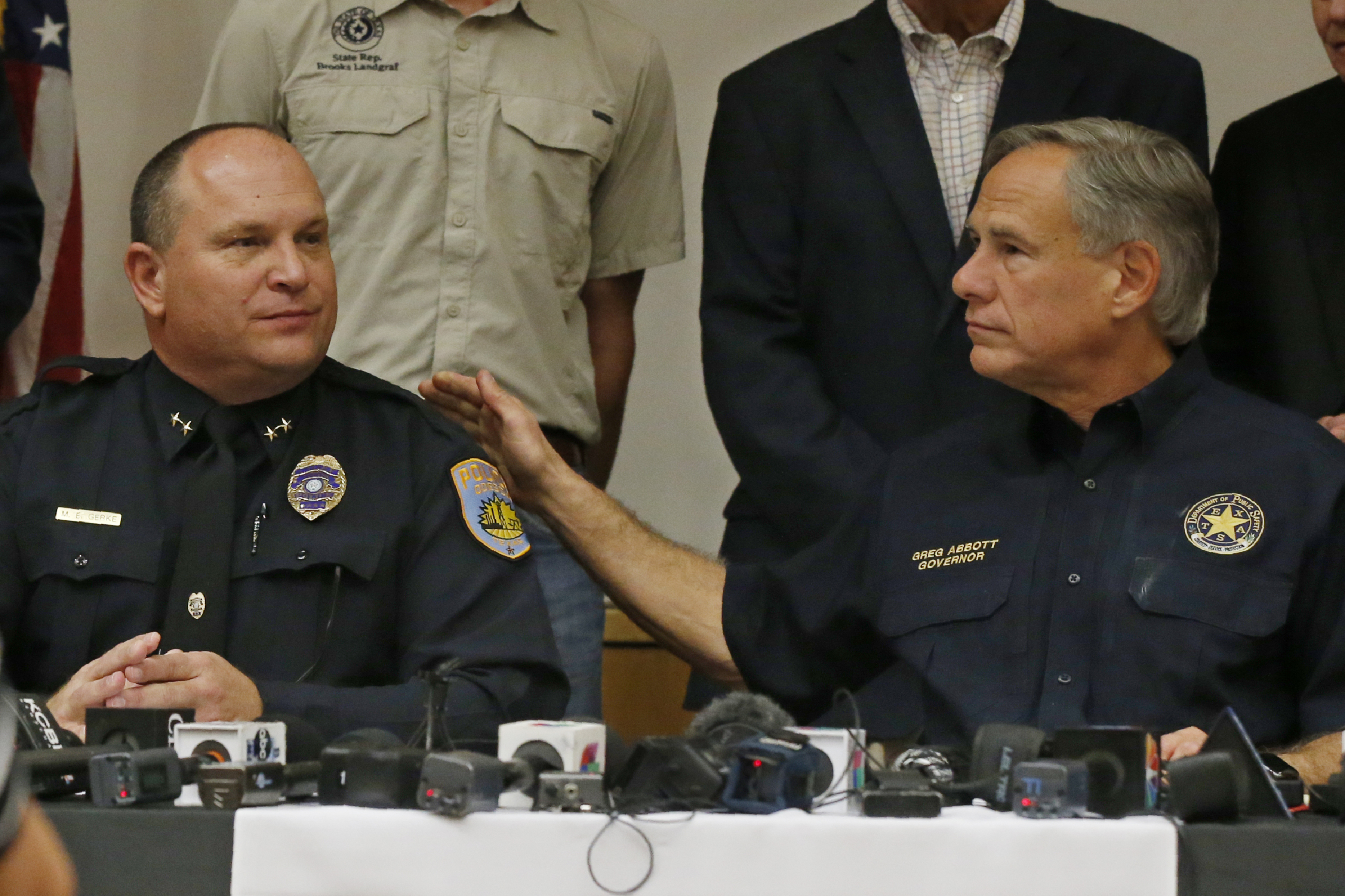 Michael Gerke, Greg Abbott